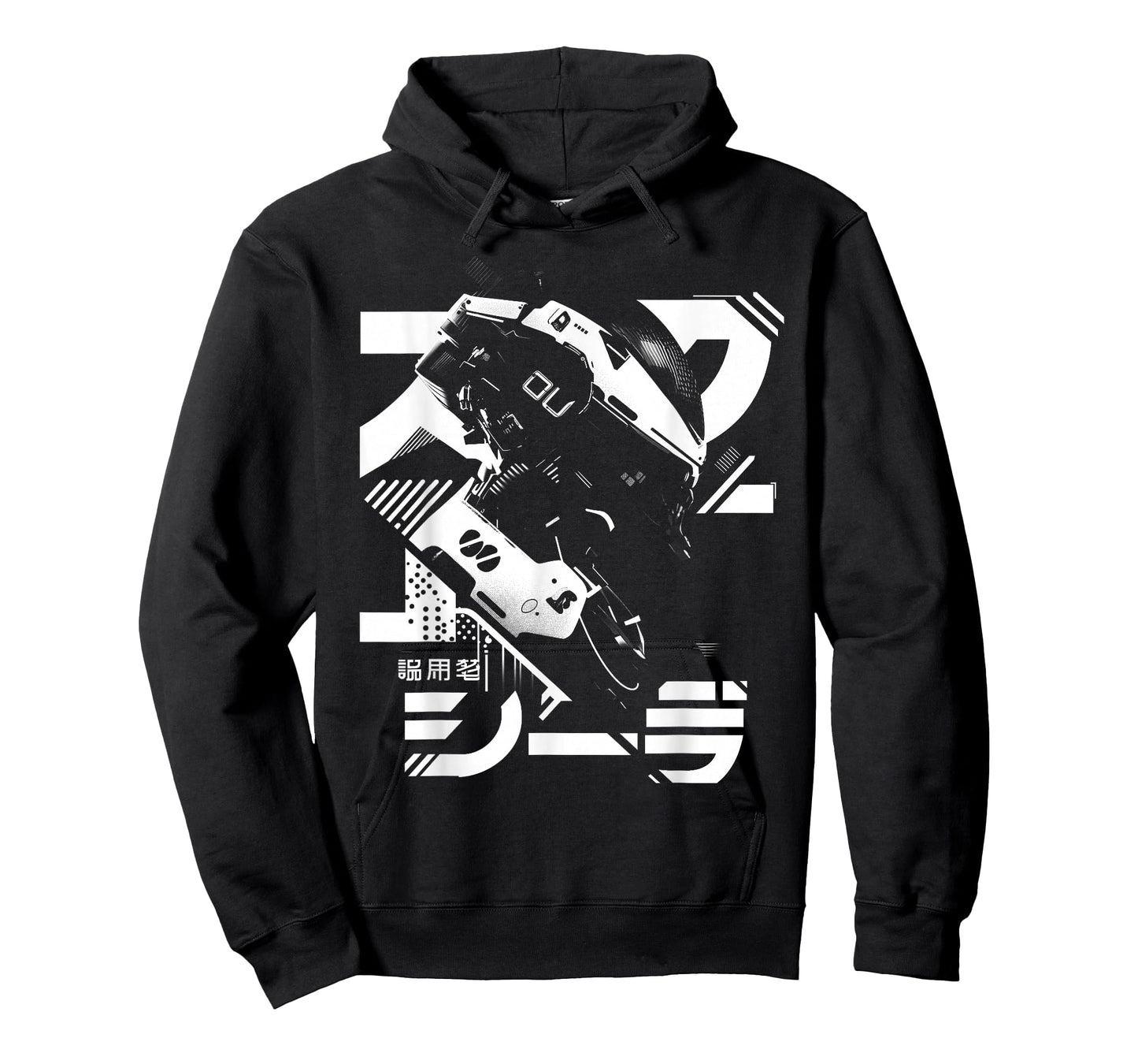 Futuristic Techwear Japanese Cyberpunk Harajuku Anime Manga T-Shirt