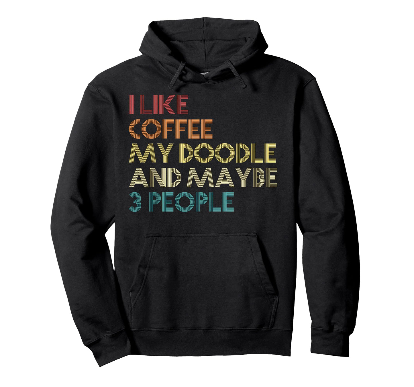 Goldendoodle Dog Owner Coffee Lovers Vintage Retro T-Shirt
