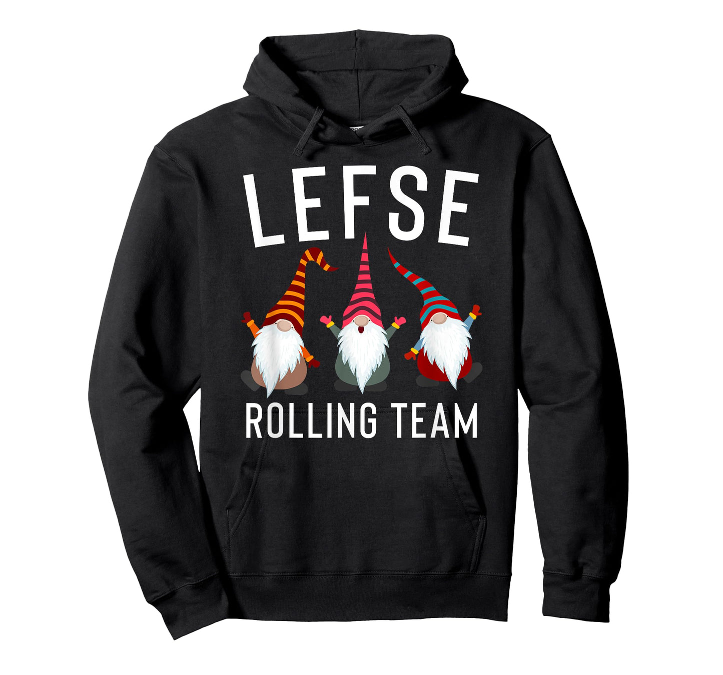 Lefse Making Rolling Team Gnome Xmas Gift T-Shirt