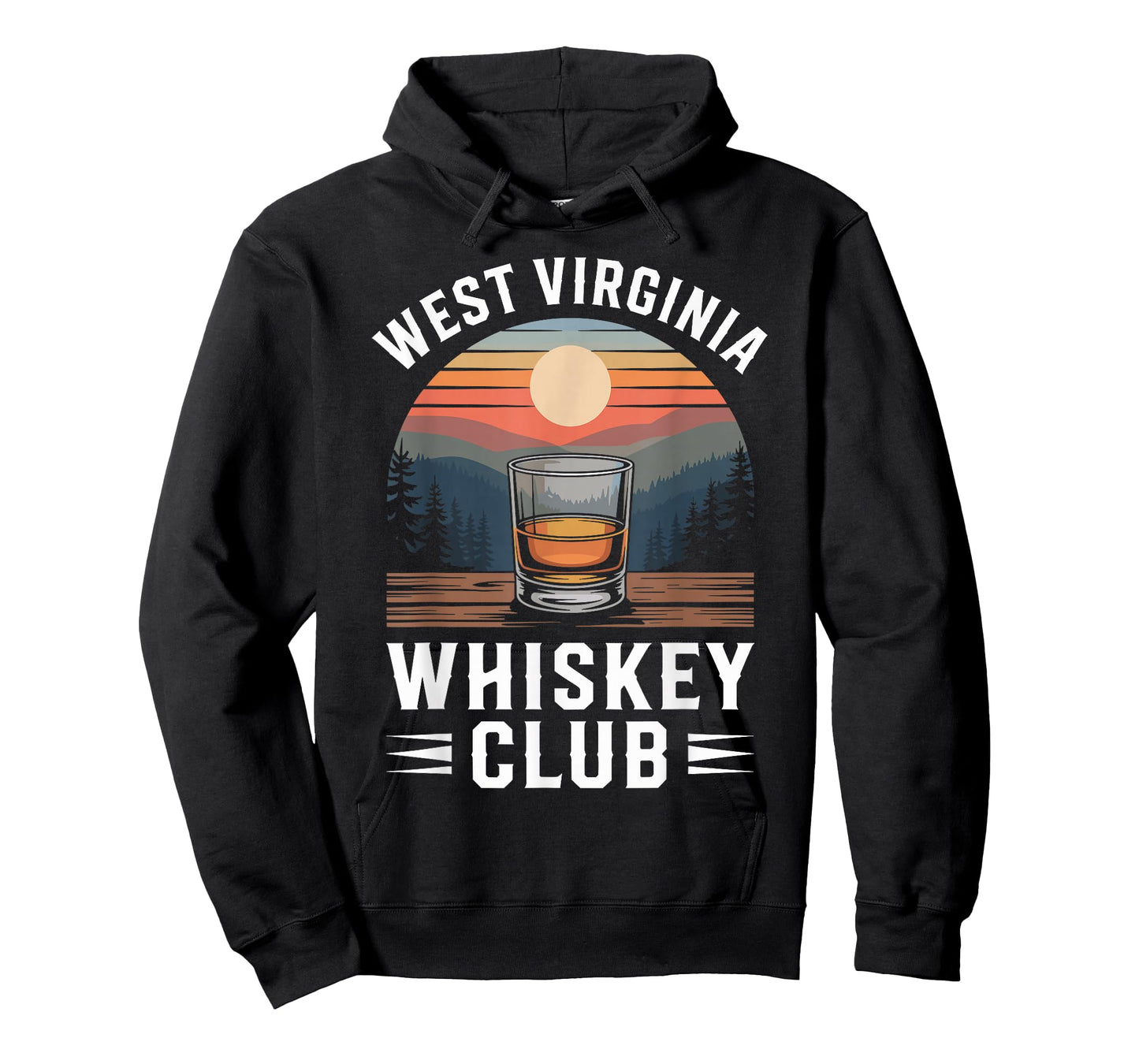 Virginia Whiskey Club Sunset Bourbon T-Shirt