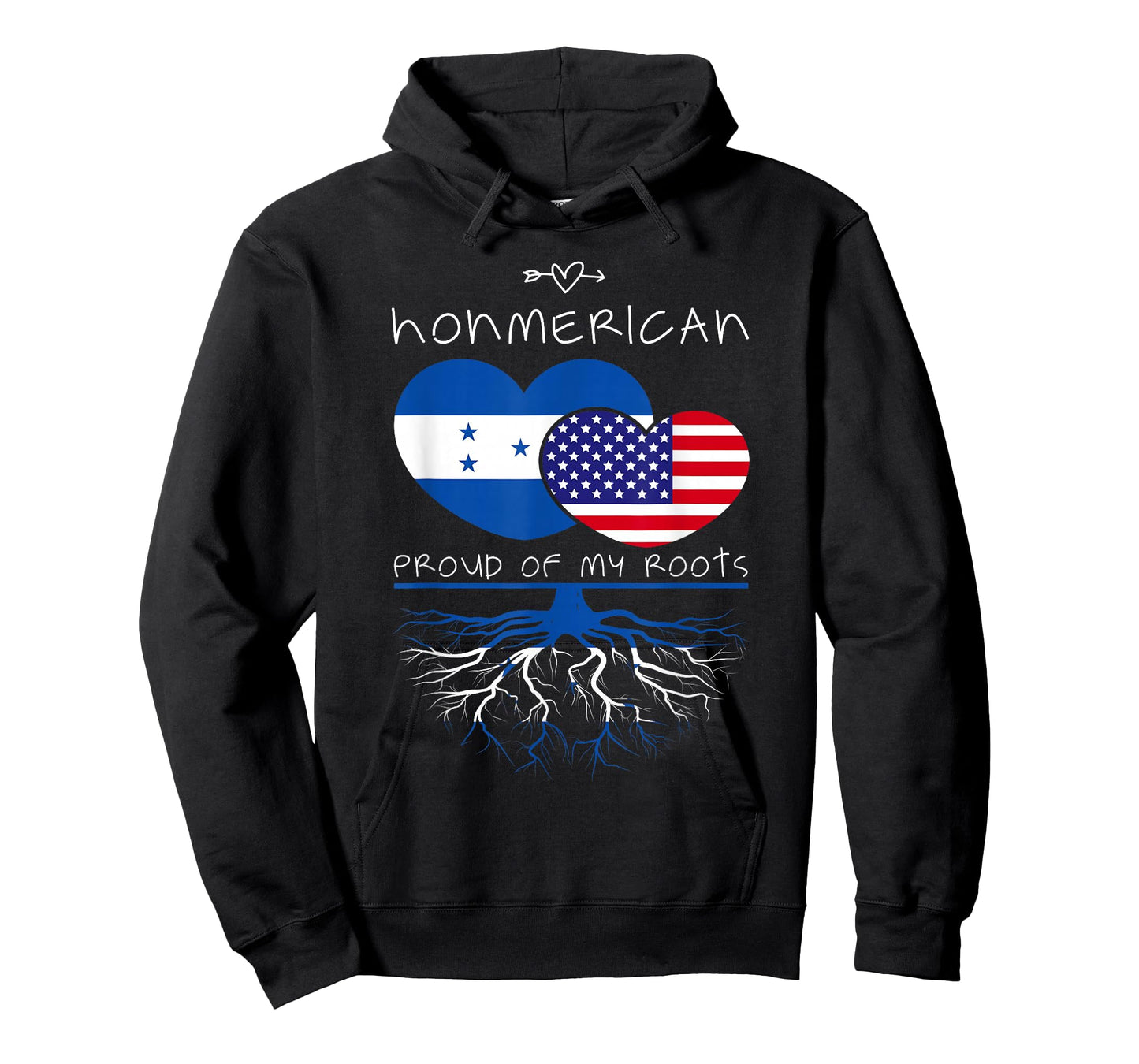 Honduras USA Proud Of Both Countries Honmerican T-Shirt