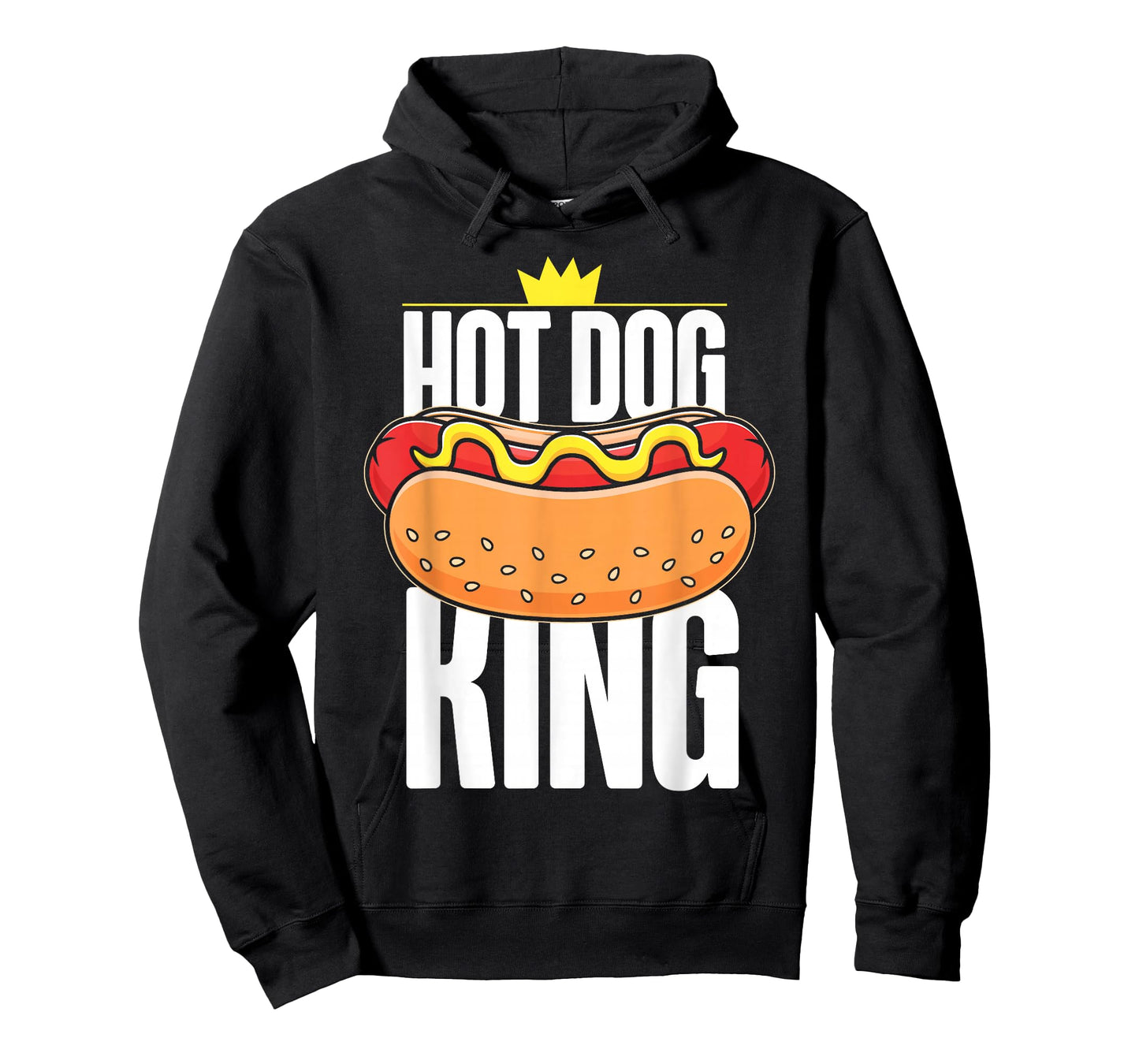 Hot Dog Adult King Hot Dog King T-Shirt
