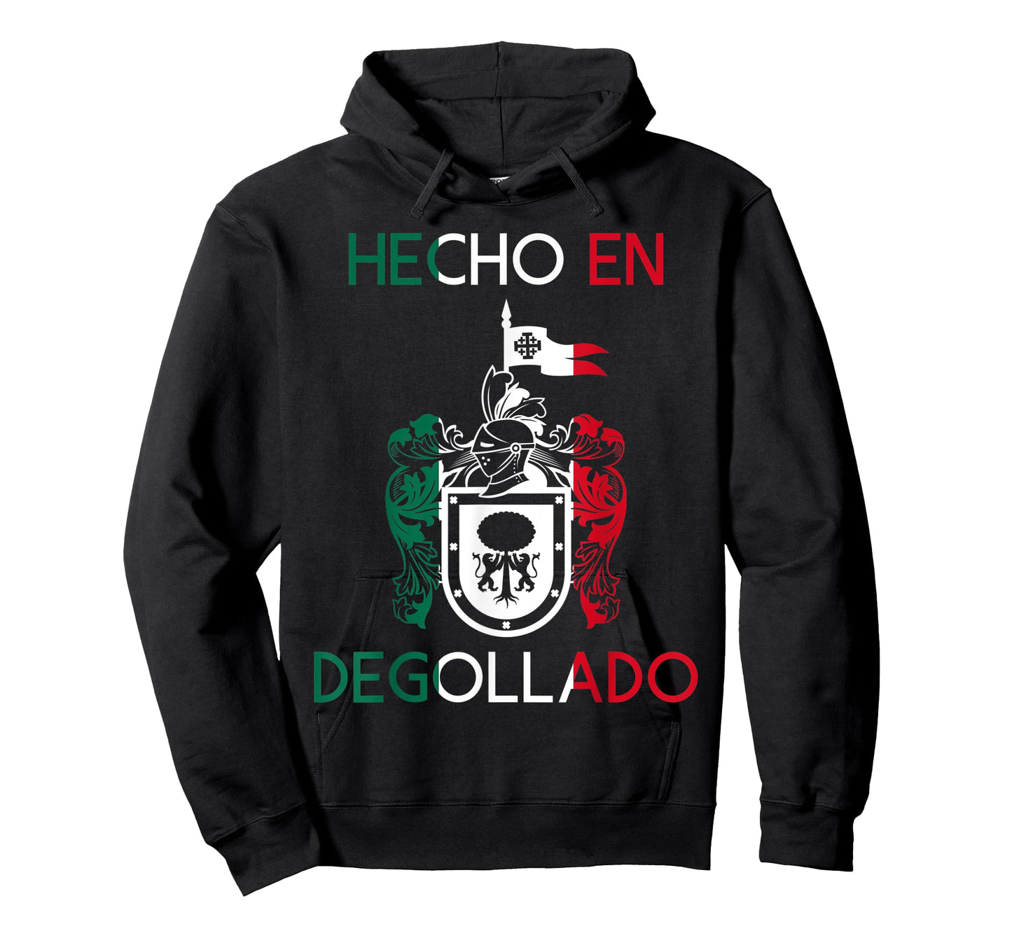 Hecho En Degollado Jalisco Estado Mexico Escudo Eagle Aguila T-Shirt