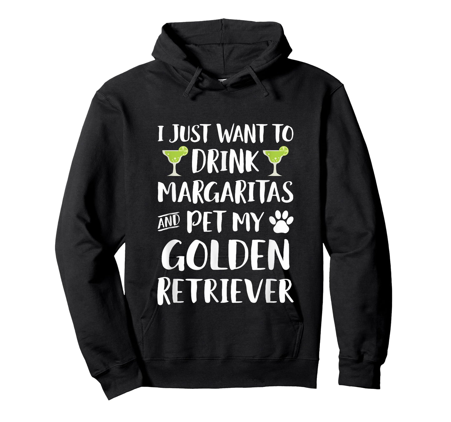Drink Margaritas pet my Golden Retriever Dog T-Shirt