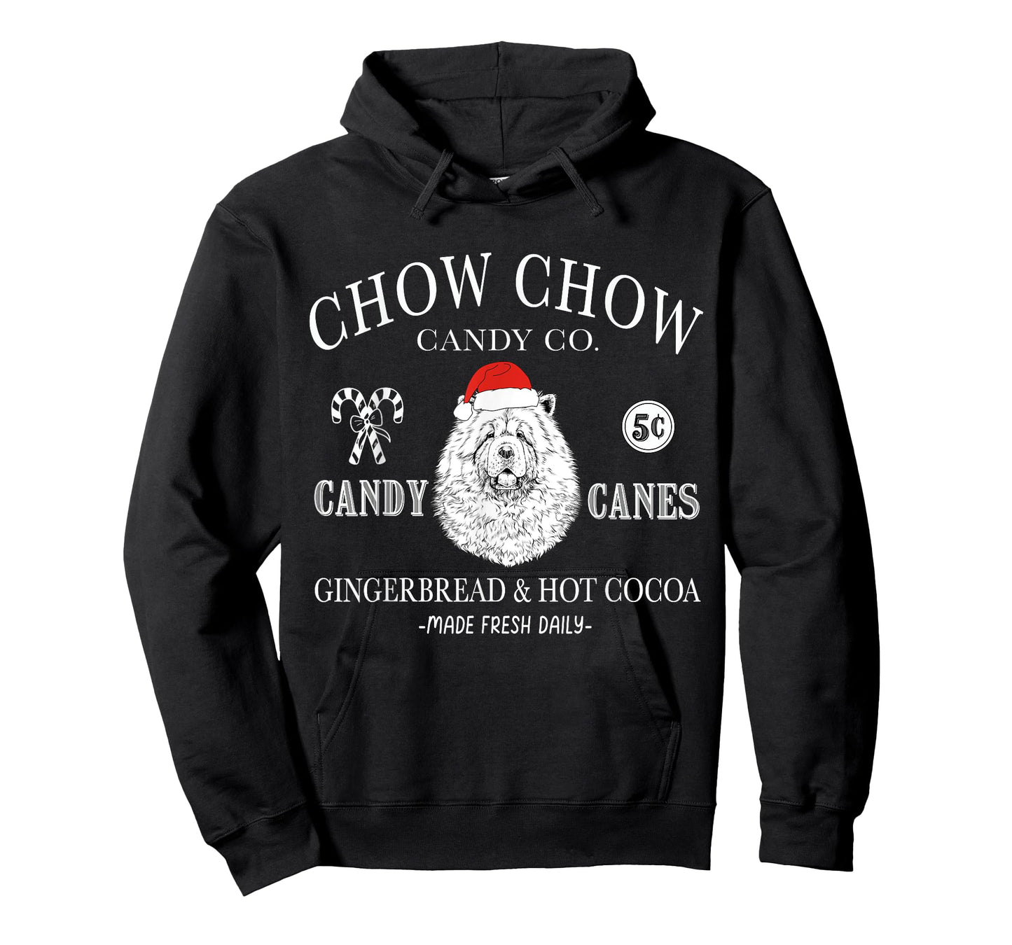 Funny Santa Chow Chow Mom Christmas Vintage Holiday T-Shirt