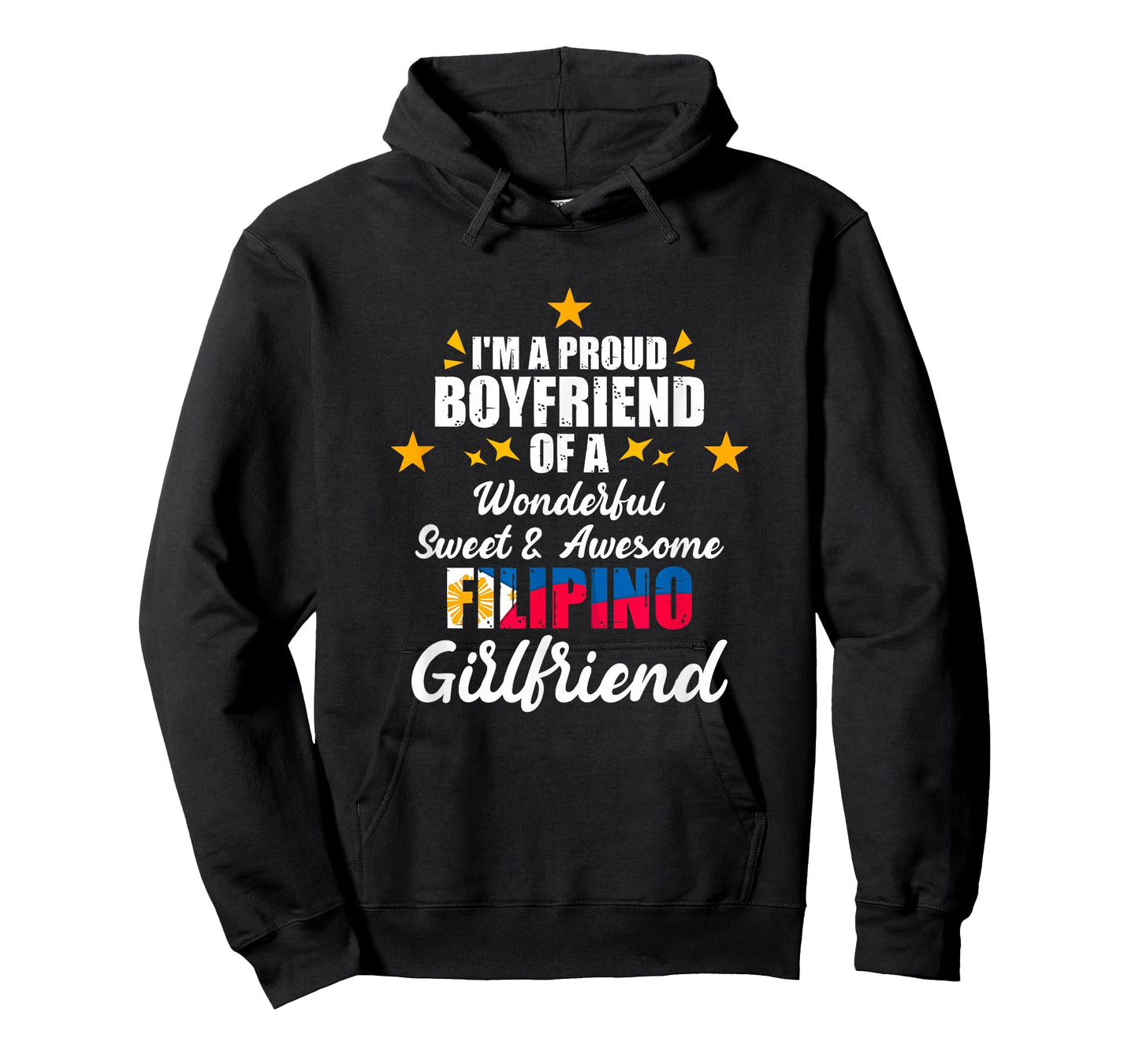 Proud Boyfriend Of Filipino Girlfriend Pinay Filipina Pinoy T-Shirt
