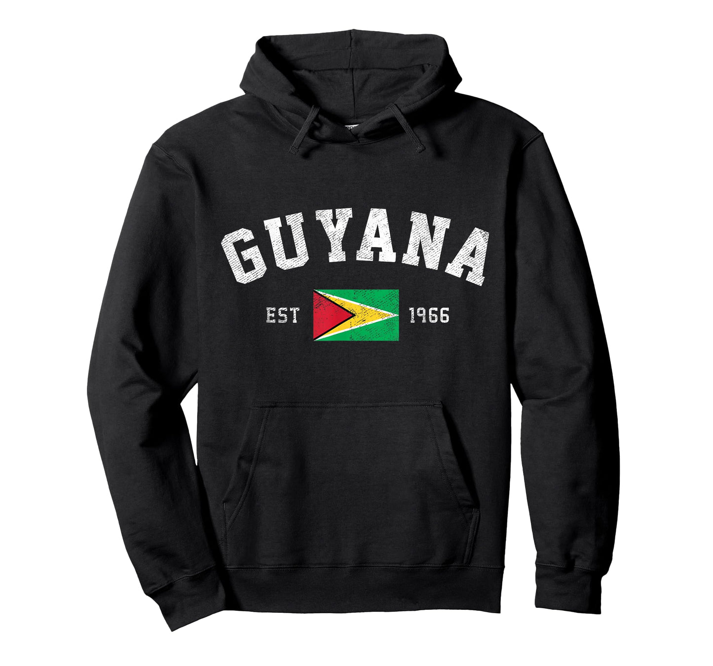 Guyana Est. 1966 Guyanese Flag Independence Day T-Shirt