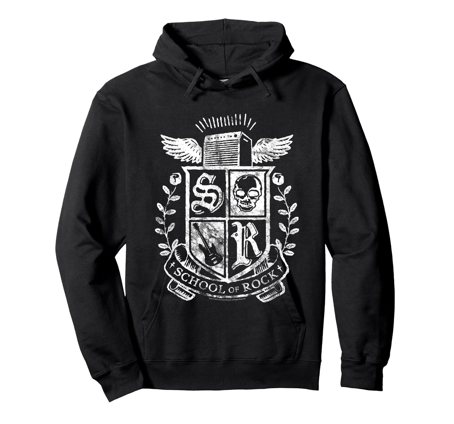 School of Rock Distressed Crest T-Shirt