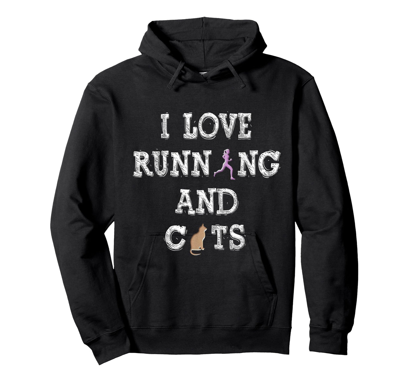 I Love Running Shirt Cat Lover Gifts Women Runner Shirts