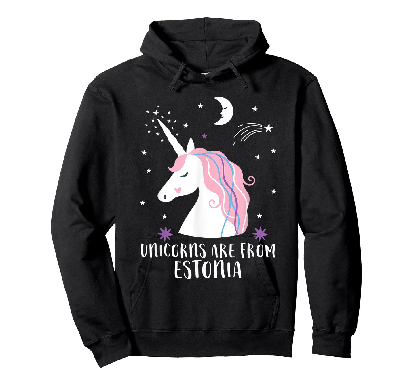 Unicorns Are From Estonia Funny Home Country Estonian Pride T-Shirt