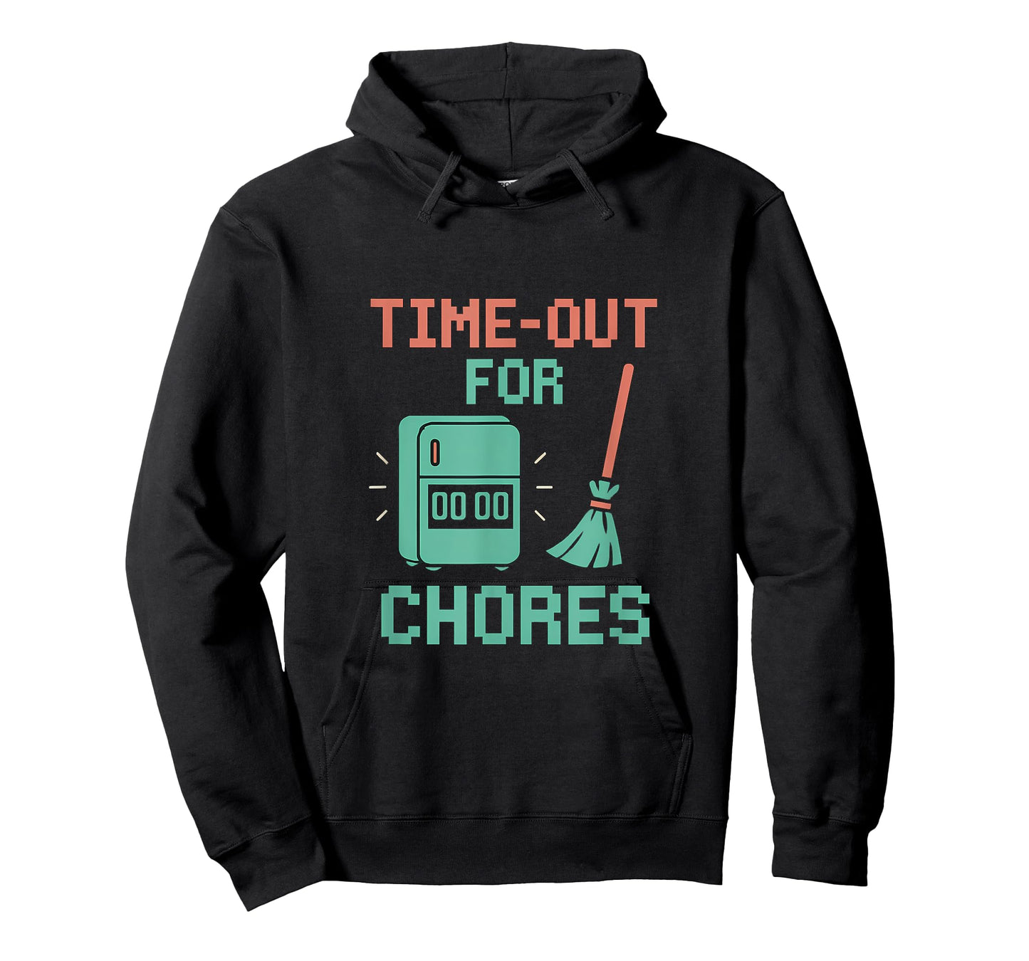 Time-Out for Chores Retro Arcade Pixel Family T-Shirt