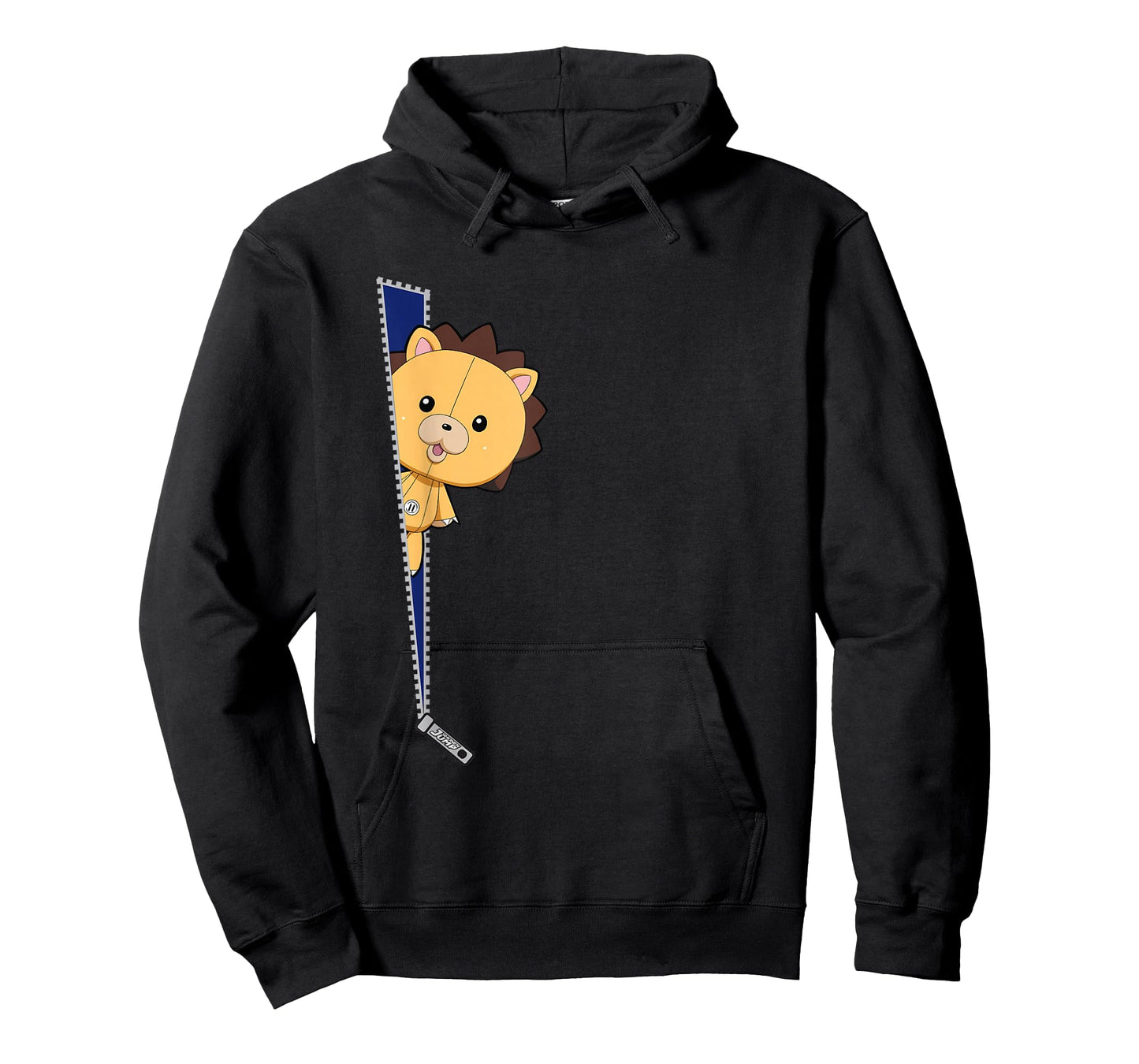 Bleach Kon Stuffed Icon with Zipper Anime T-Shirt