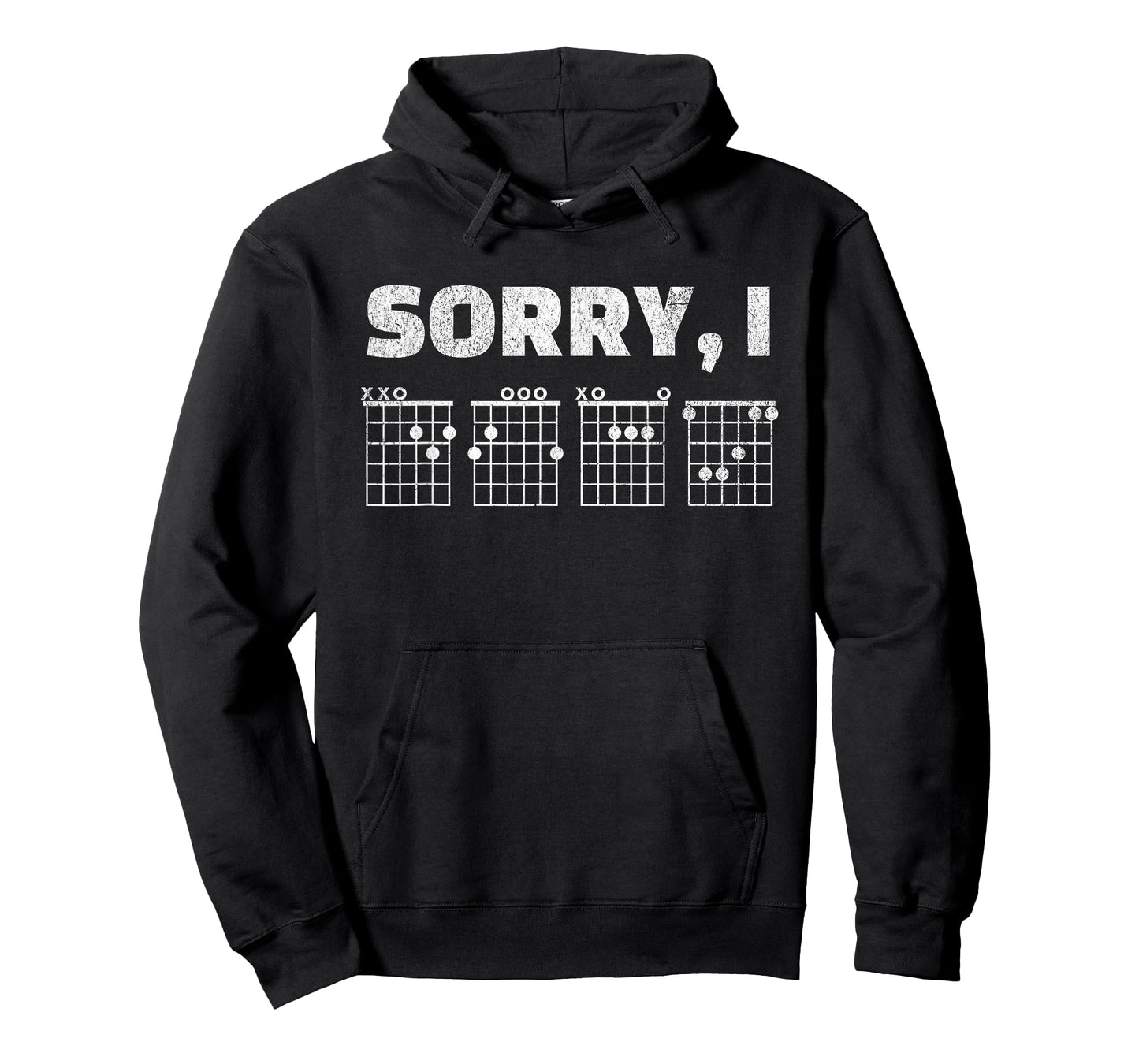 Sorry I DGAF Guitar Chord For Men Women Music Band Guitarist T-Shirt