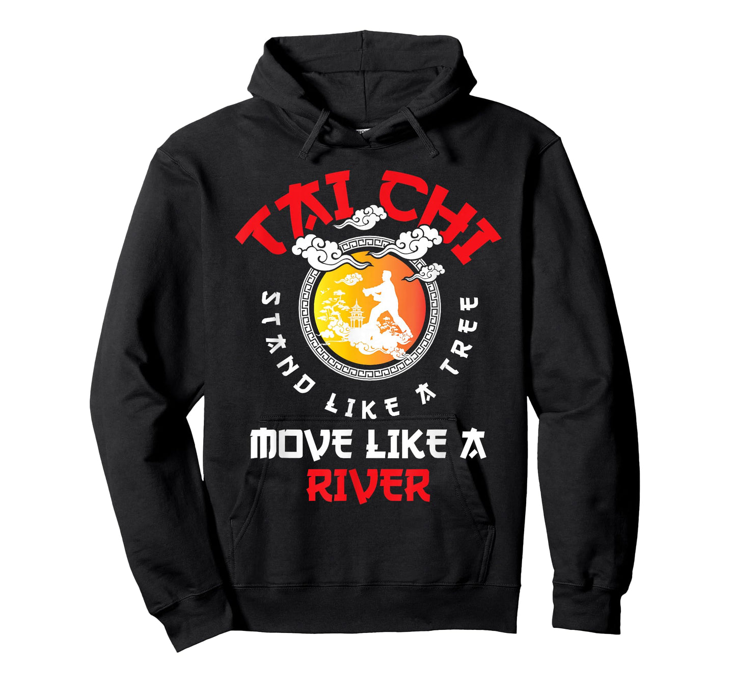 Tai Chi Stand Like A Tree - Mind Body Spiritual Meditation T-Shirt
