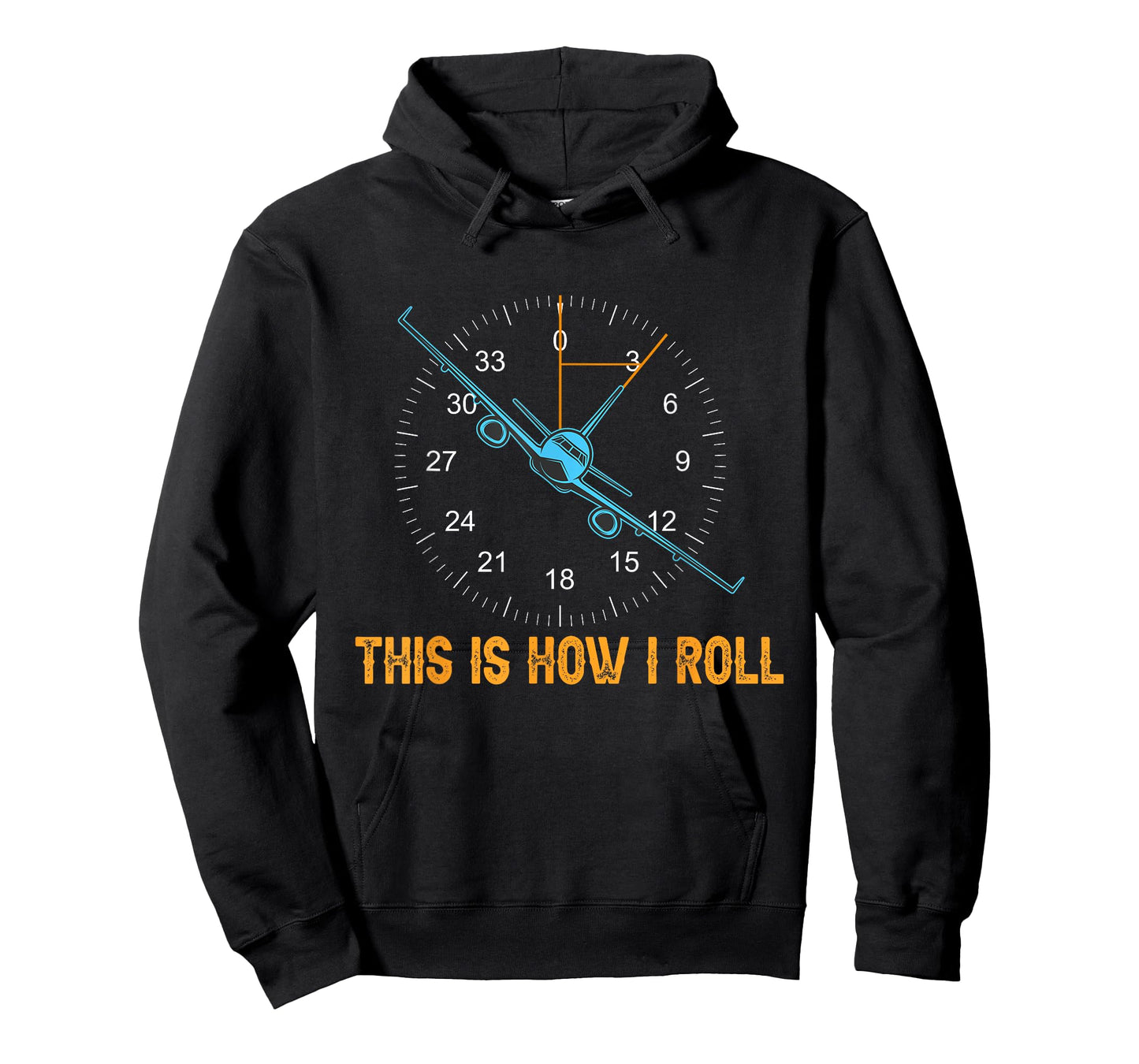 Funny Aviation shirt This is how I Roll Airplane Aviator Men T-Shirt