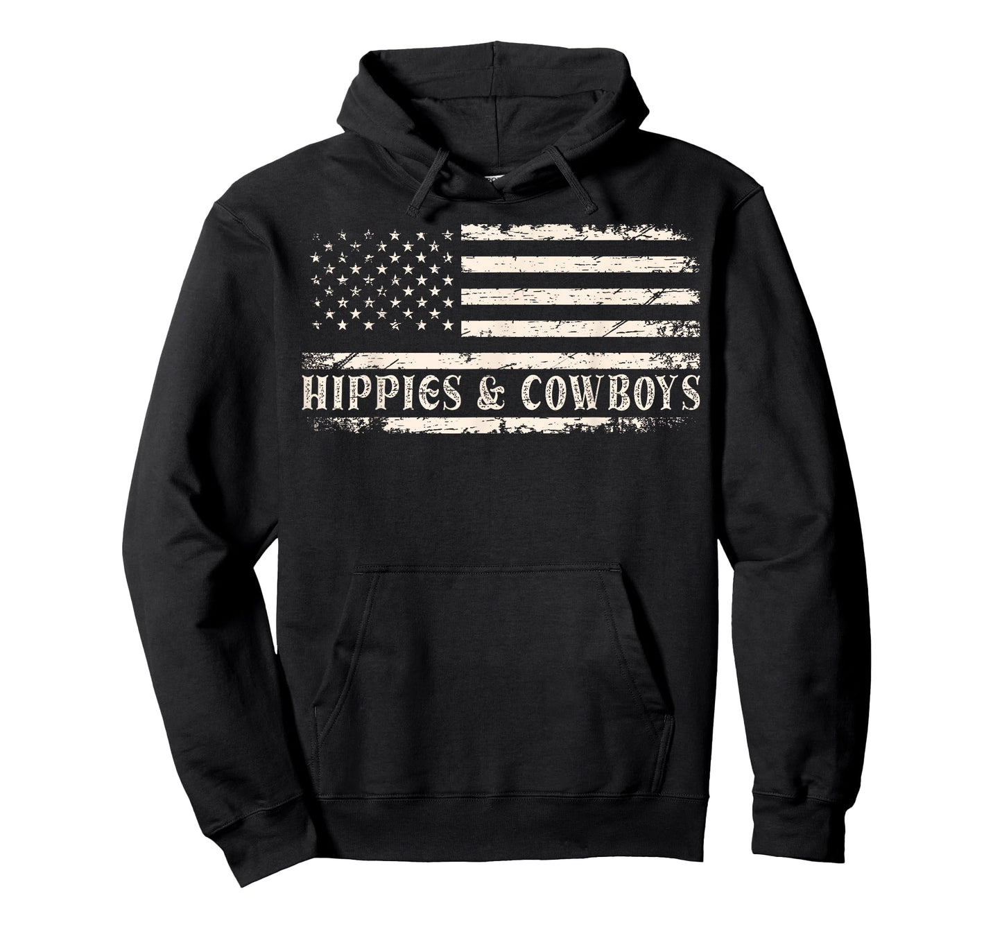 Raisin Hell With The Hippies And Cowboys Country T-Shirt