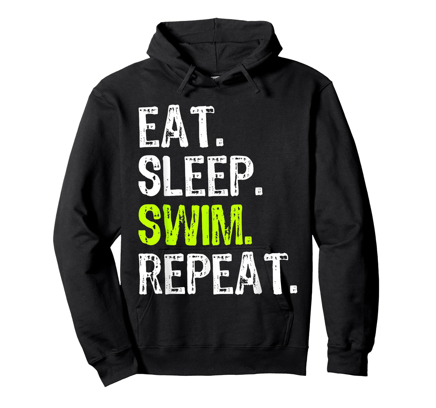 Eat Sleep Swim Repeat Swimming Swimmer Funny Cool T-Shirt