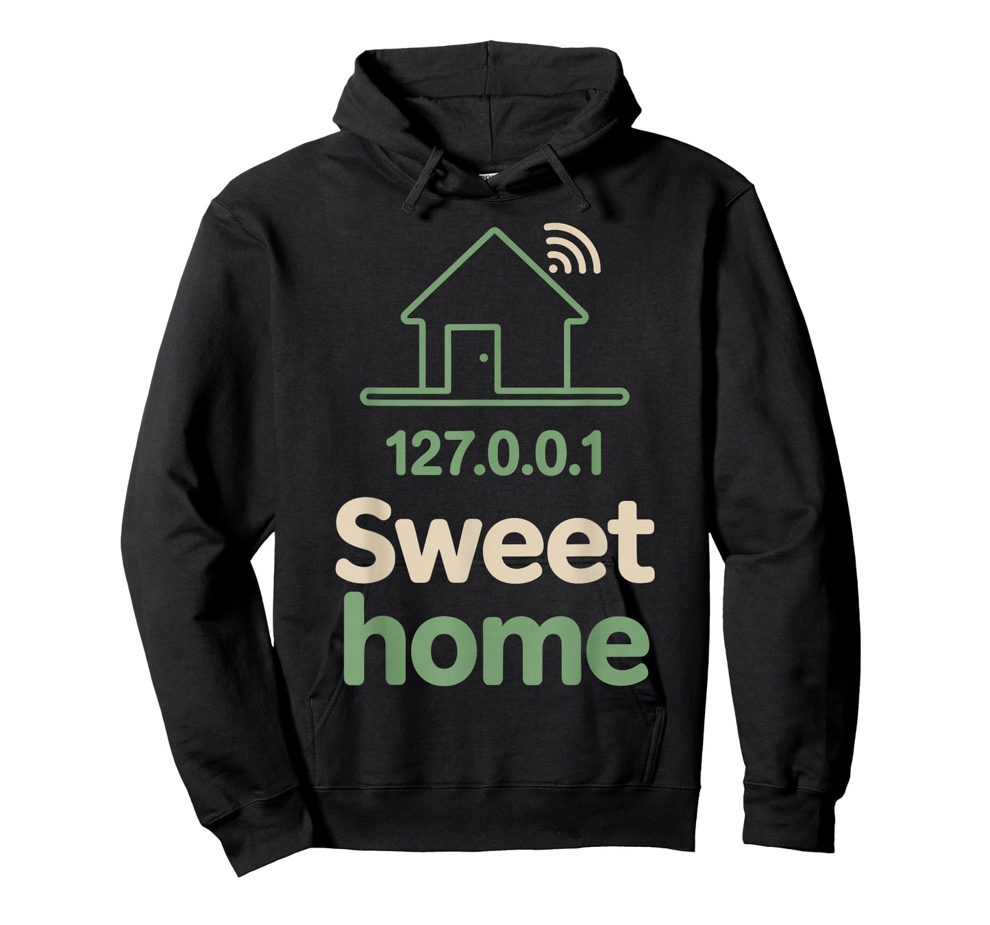 127.0.0.1 Sweet Home Funny Programmer, T-Shirt