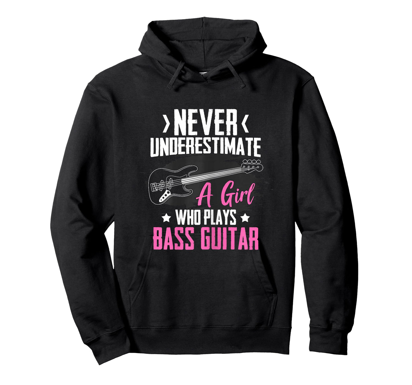 Funny Bass Guitar Lover Graphic Women and Girls Bass Player T-Shirt