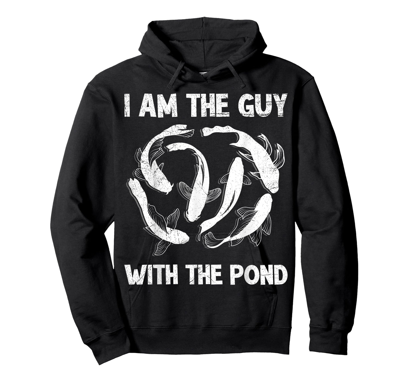 I am the guy with the pond koi T-Shirt
