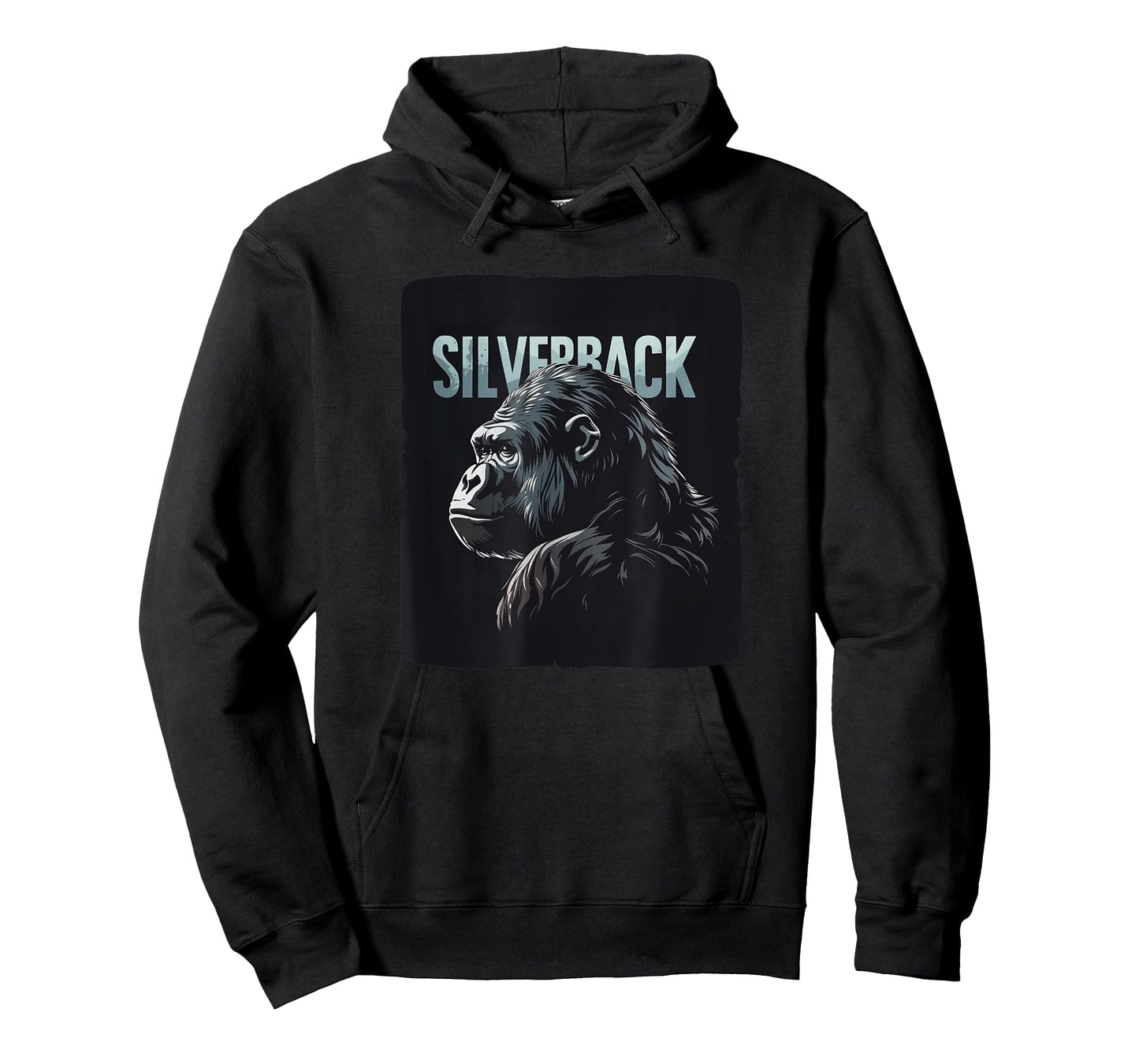 Strength in the Wild with Silverback Monkey Graphic T-Shirt