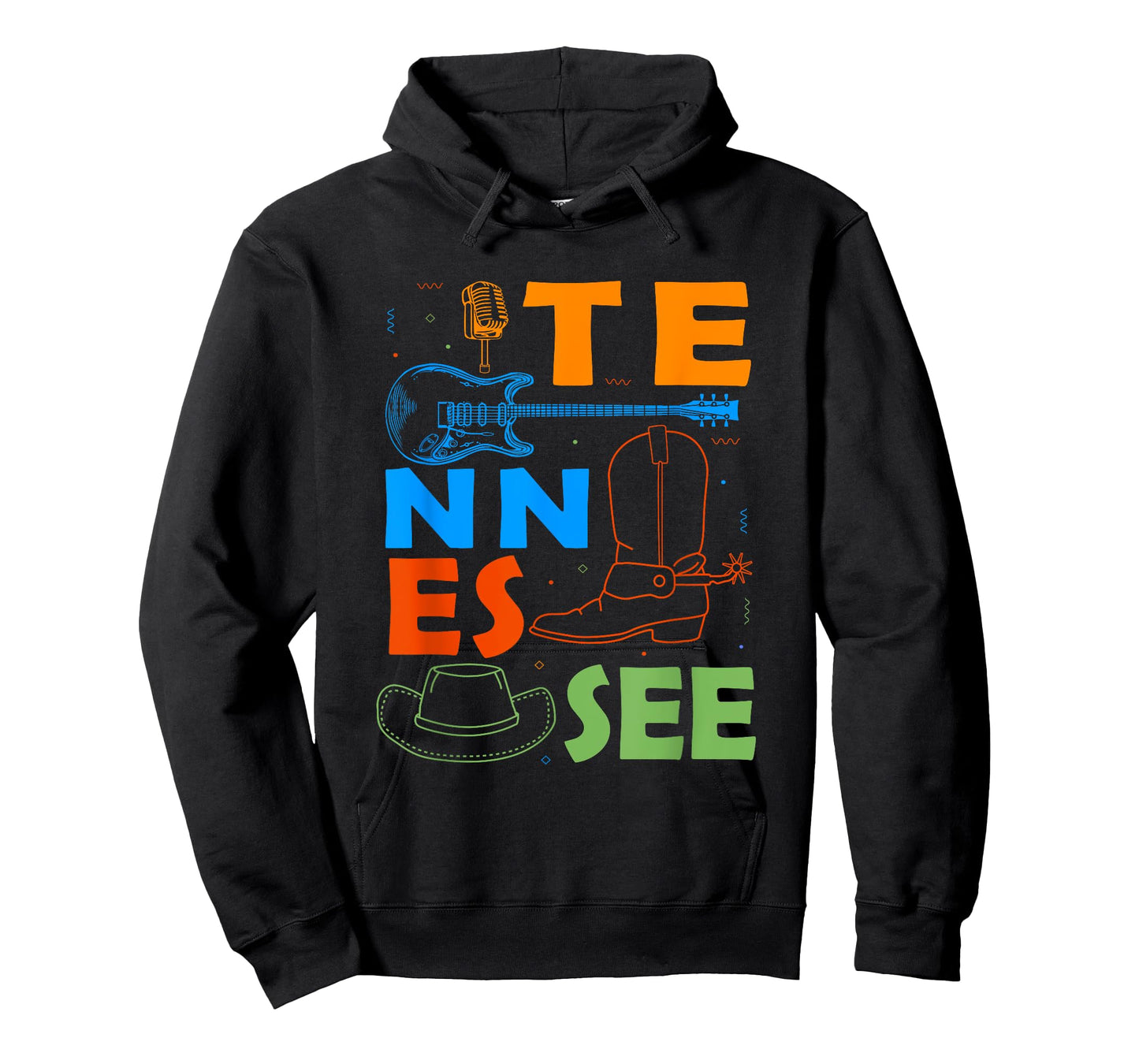 Tennessee Country Music Lover Souvenir Men Tennessee T-Shirt