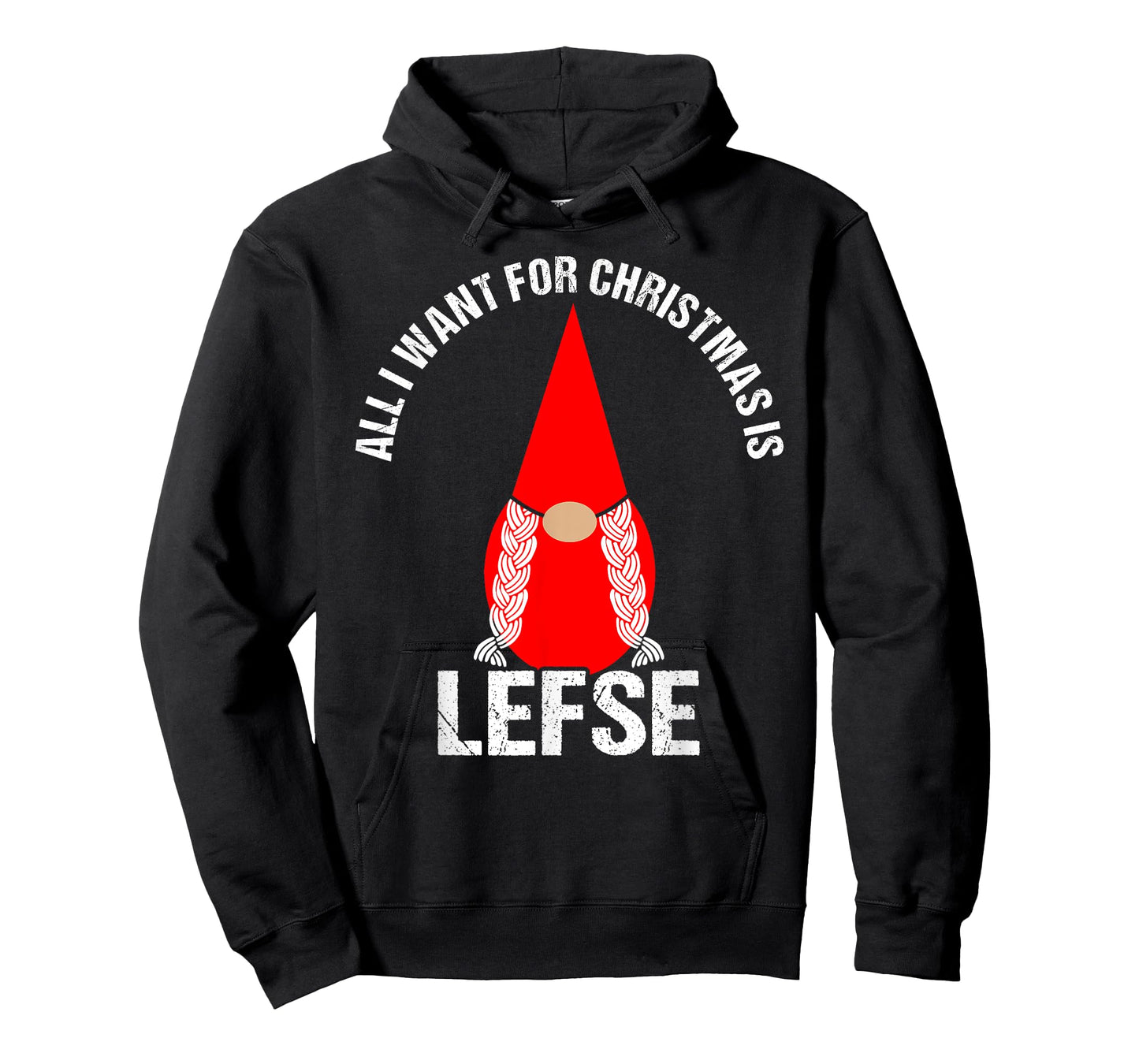 All I Want For Christmas Is Lefse Female Tomte Gnome Tee