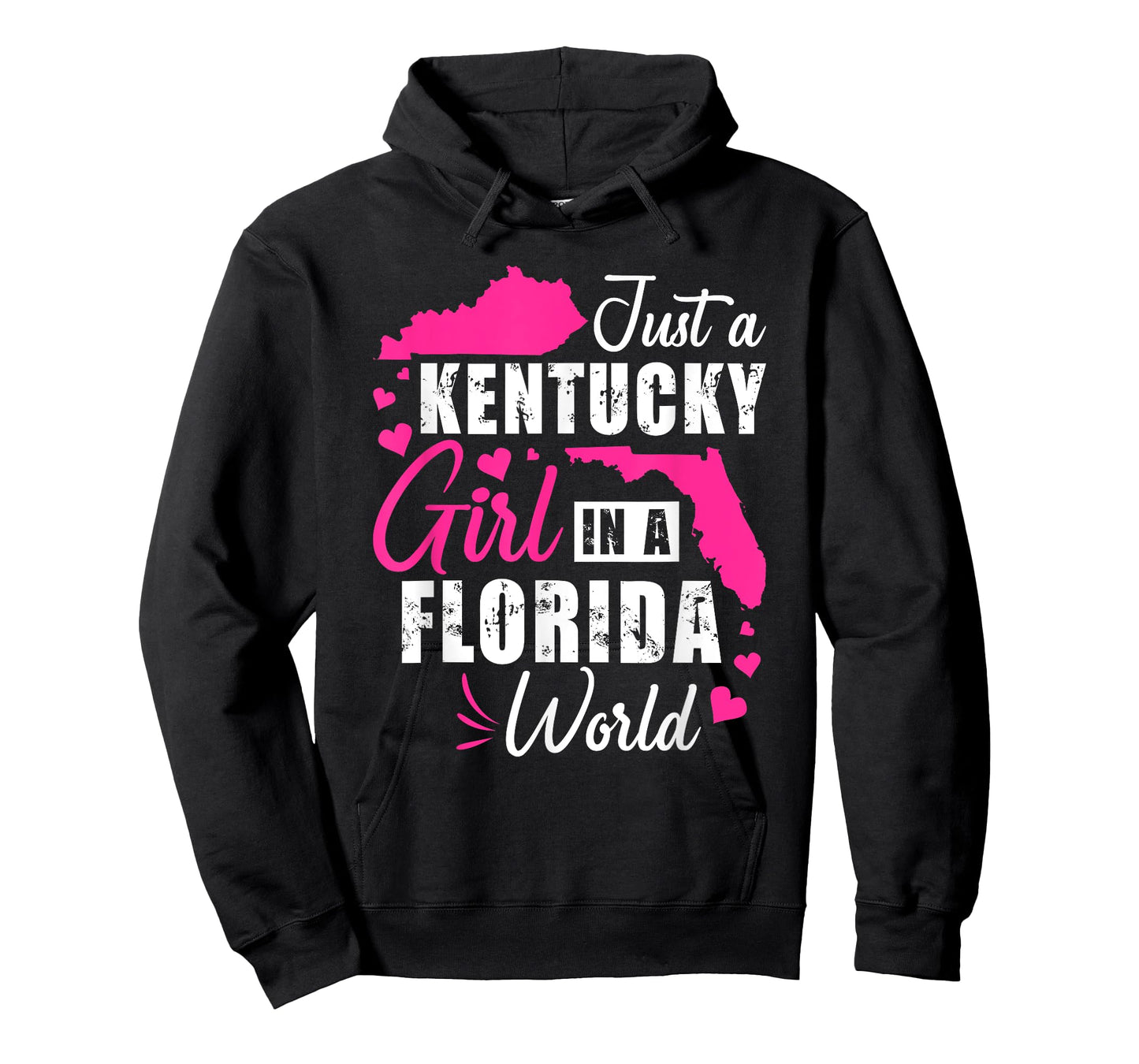 Kentucky Girl Living in Florida Southern Roots Transplant T-Shirt