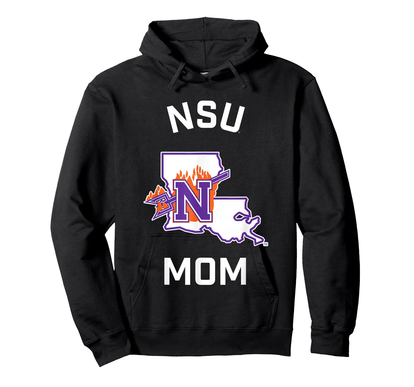 Northwestern State University NSU Demons Arched Mom T-Shirt