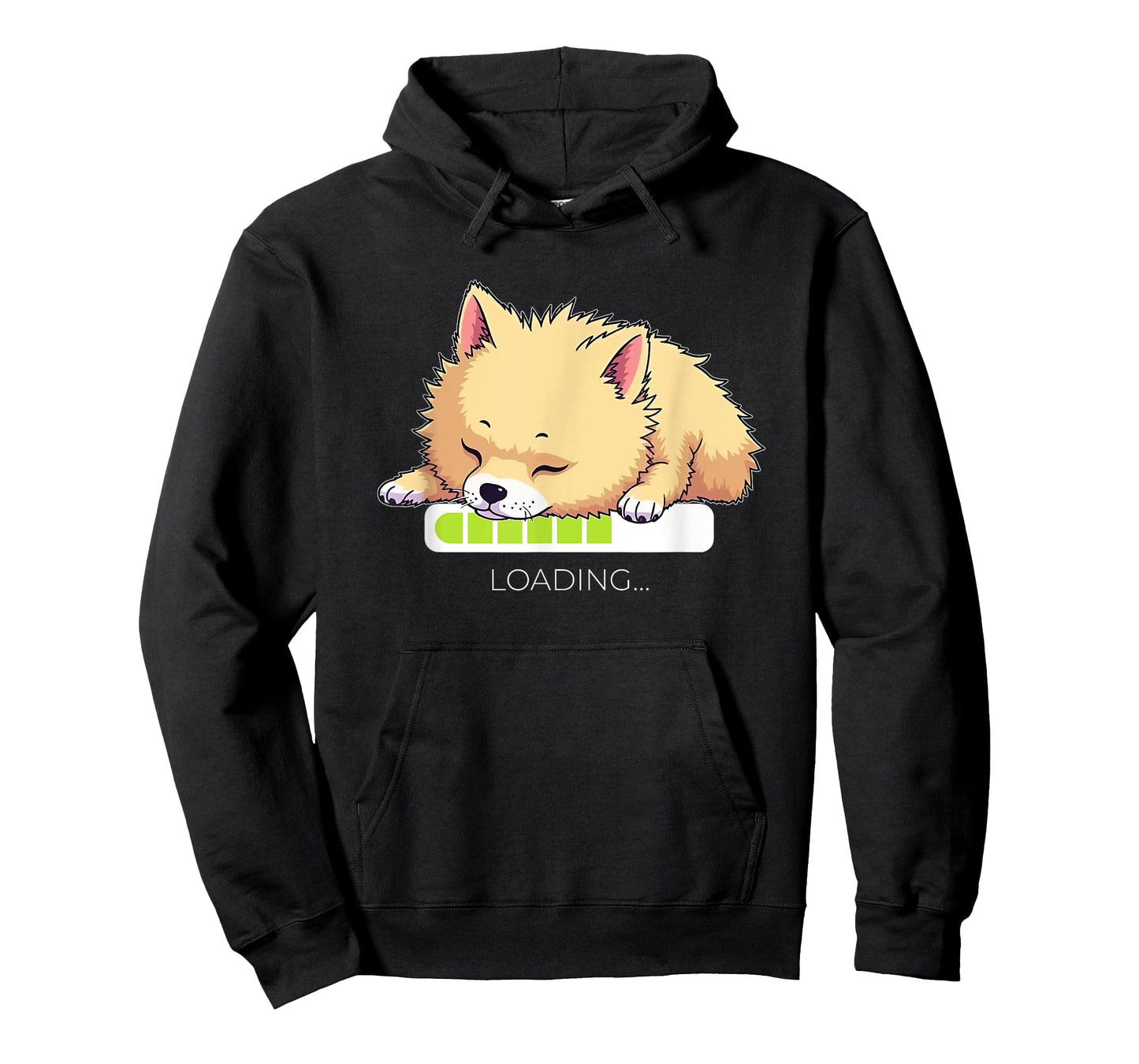 Pomeranian Pom-Dog Loading T-Shirt