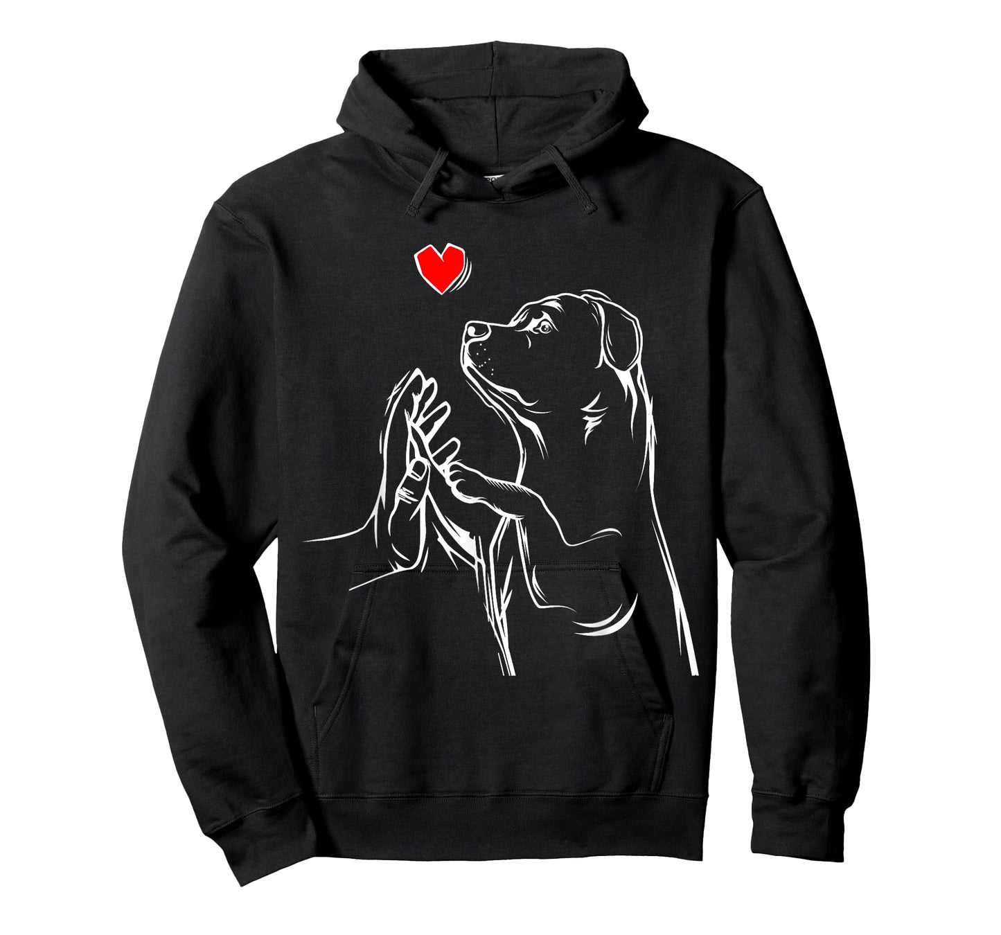 Rottweiler Love Funny Dog Lady T-Shirt