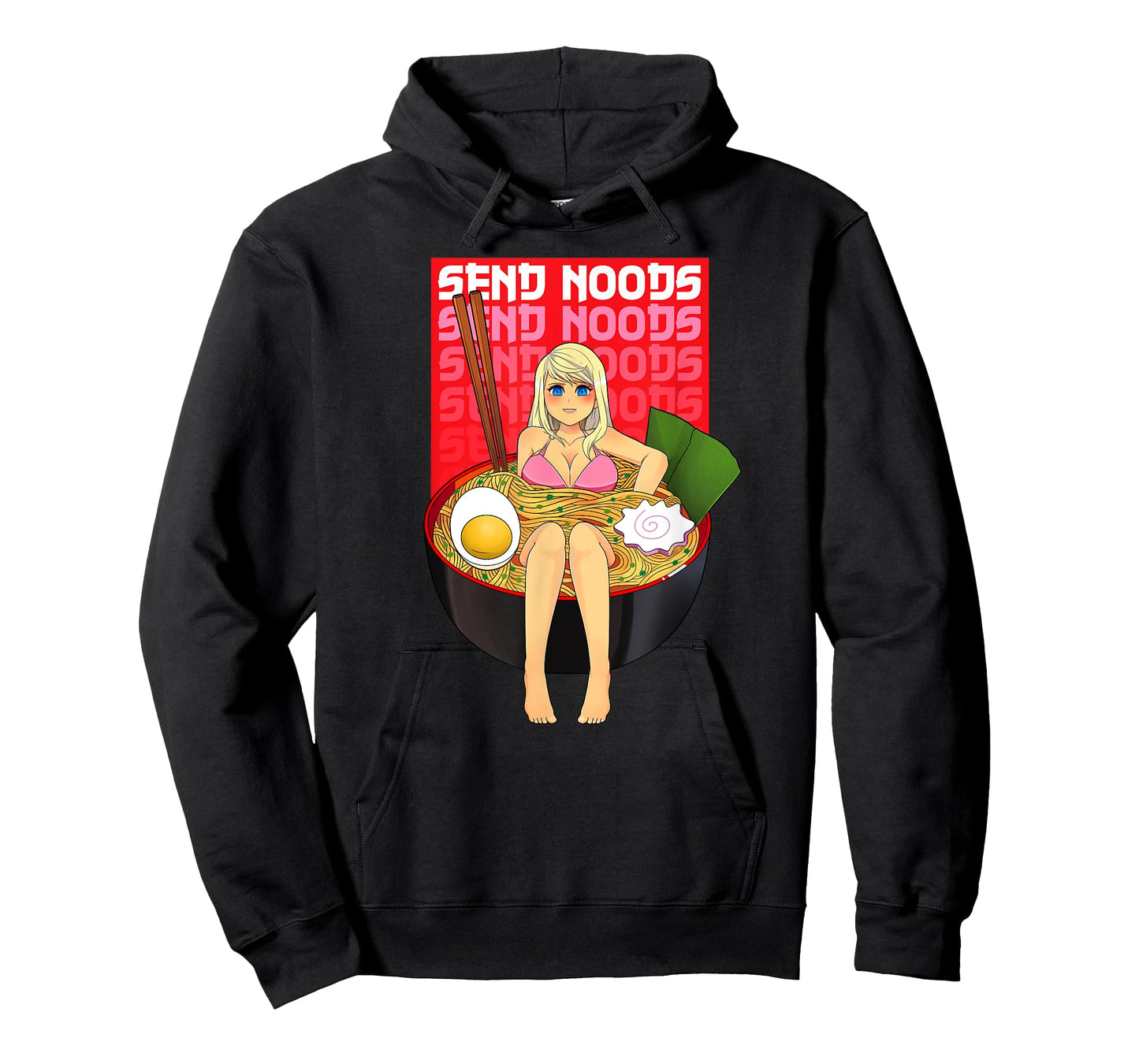 Spicy Ramen Bowl Lewd Noodle Send Noods Kawaii Ecchi Hentai T-Shirt