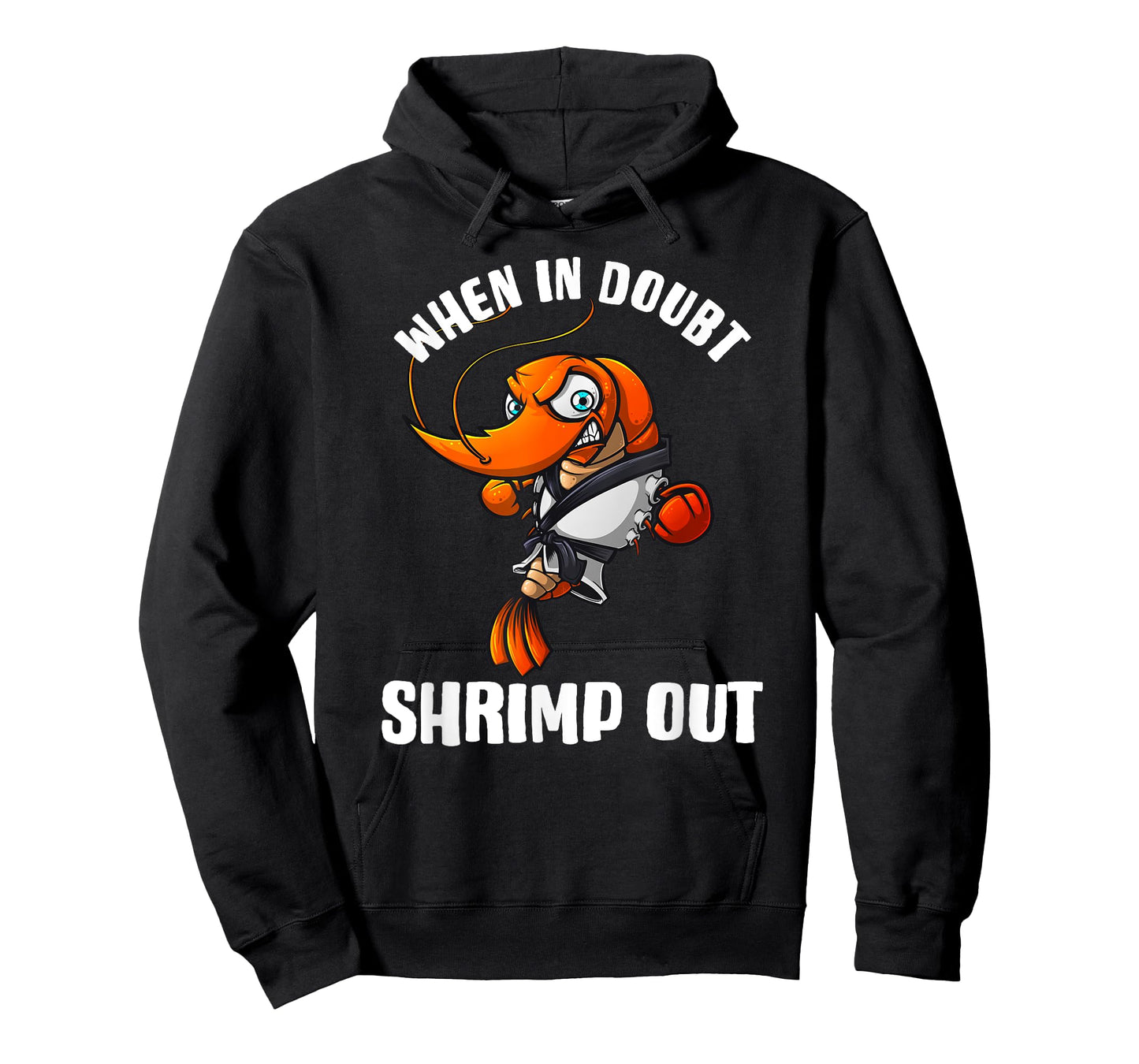 Funny Jiu Jitsu Gift For Men Women Kids Brazilian BJJ Shrimp T-Shirt