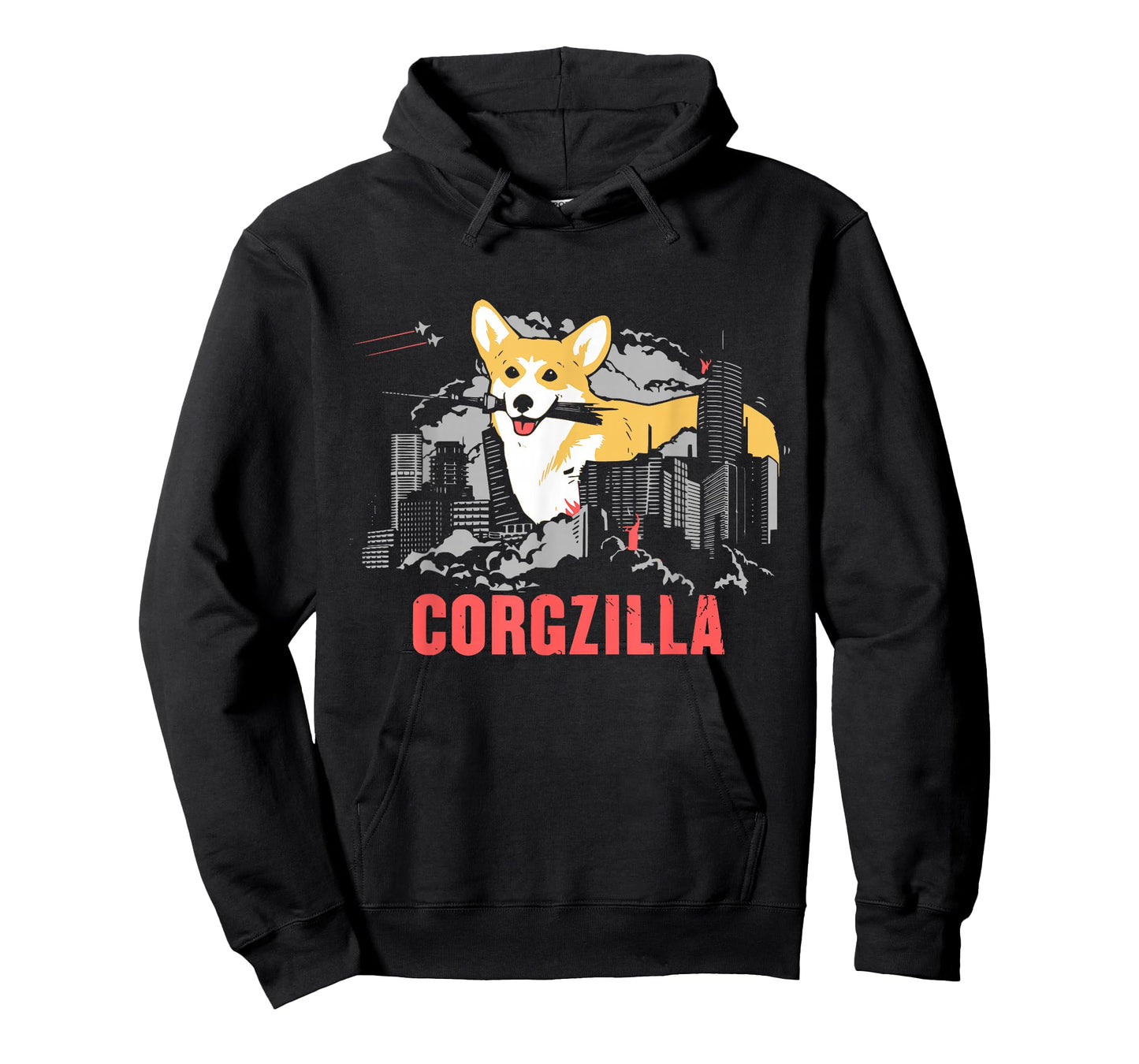 "Corgzilla" Funny Dog Corgi Lover T-shirt T-Shirt
