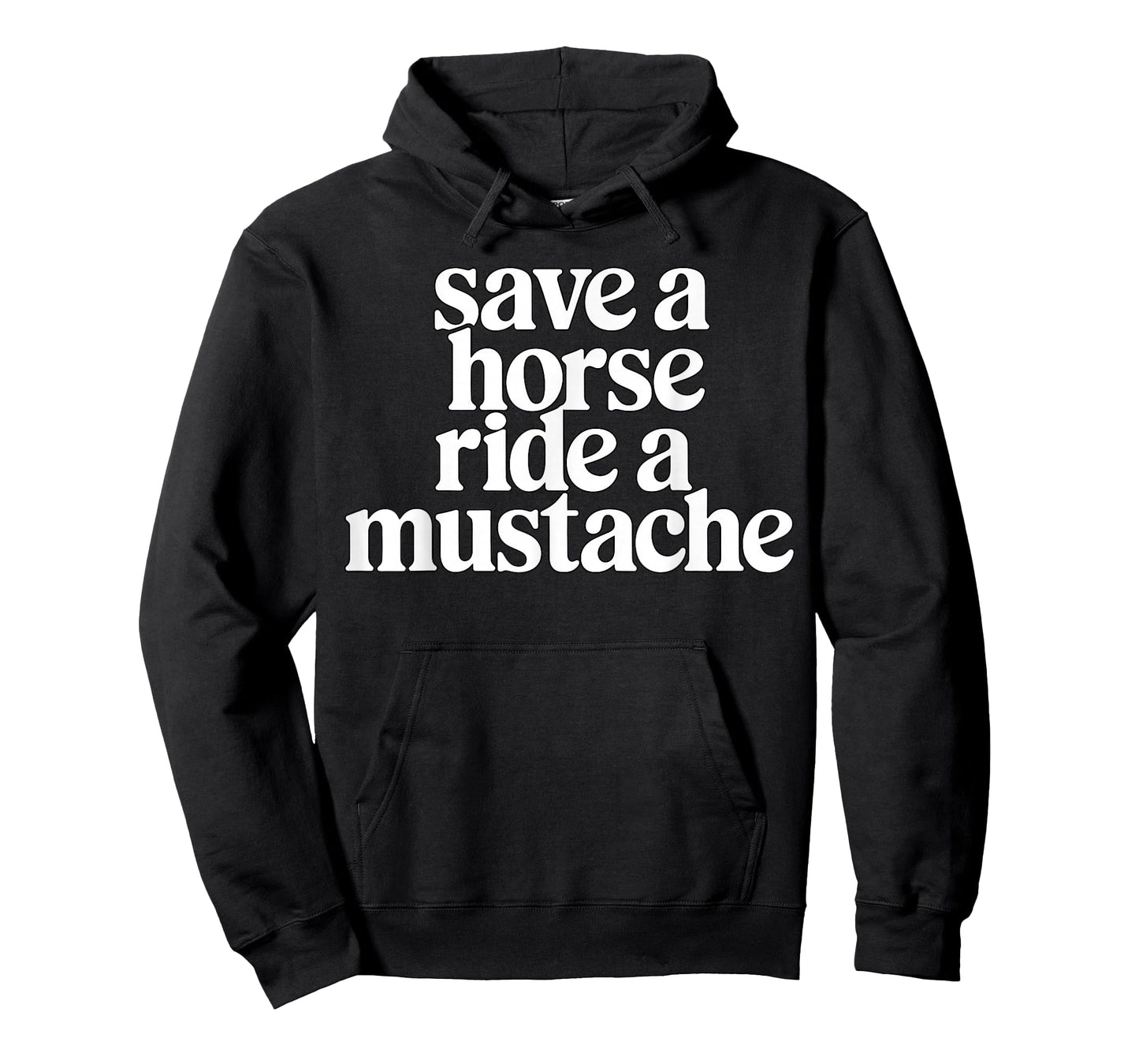 Save a Horse Ride a Mustache Cowboy Cowgirl T-Shirt