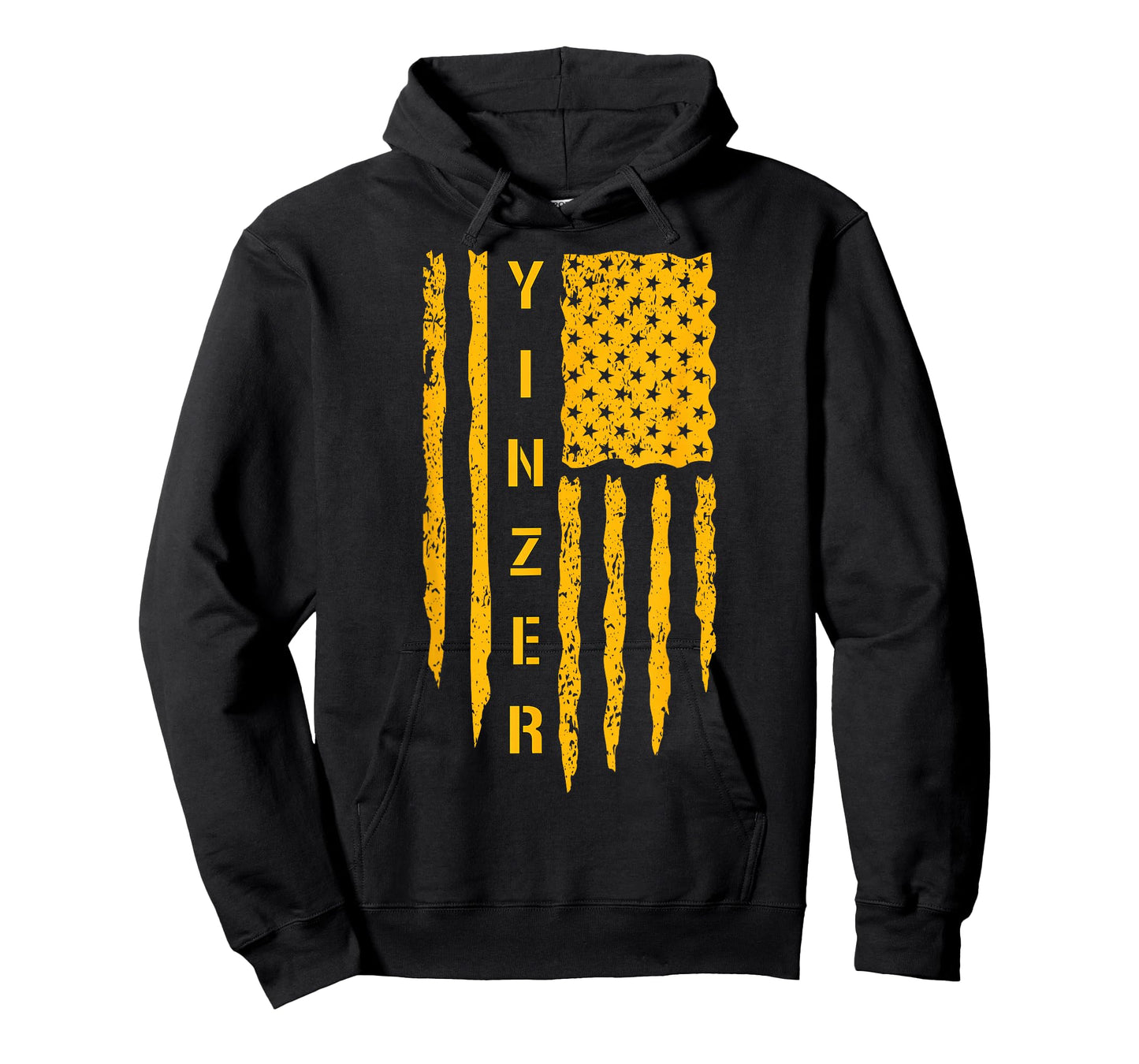 Pittsburgh 412 The Burgh Yinzer Flag T-Shirt