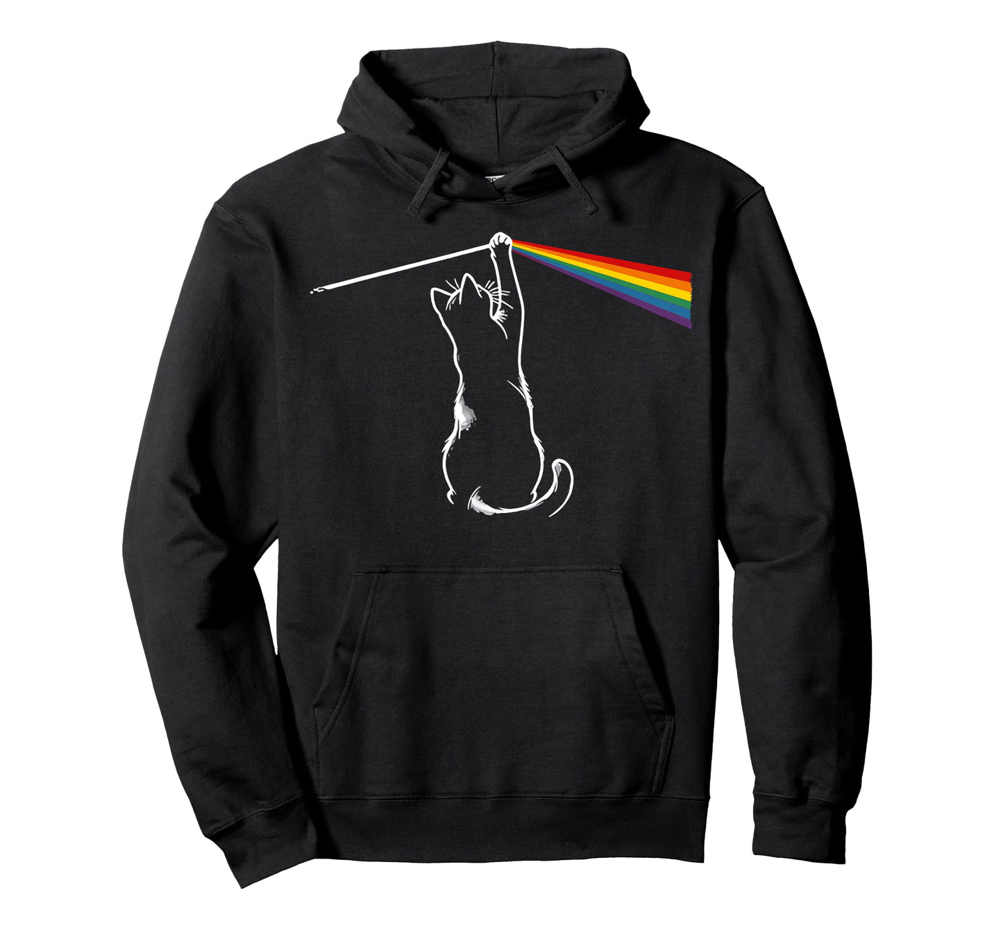 Cat Rock Music Funny Cat Colors T-Shirt