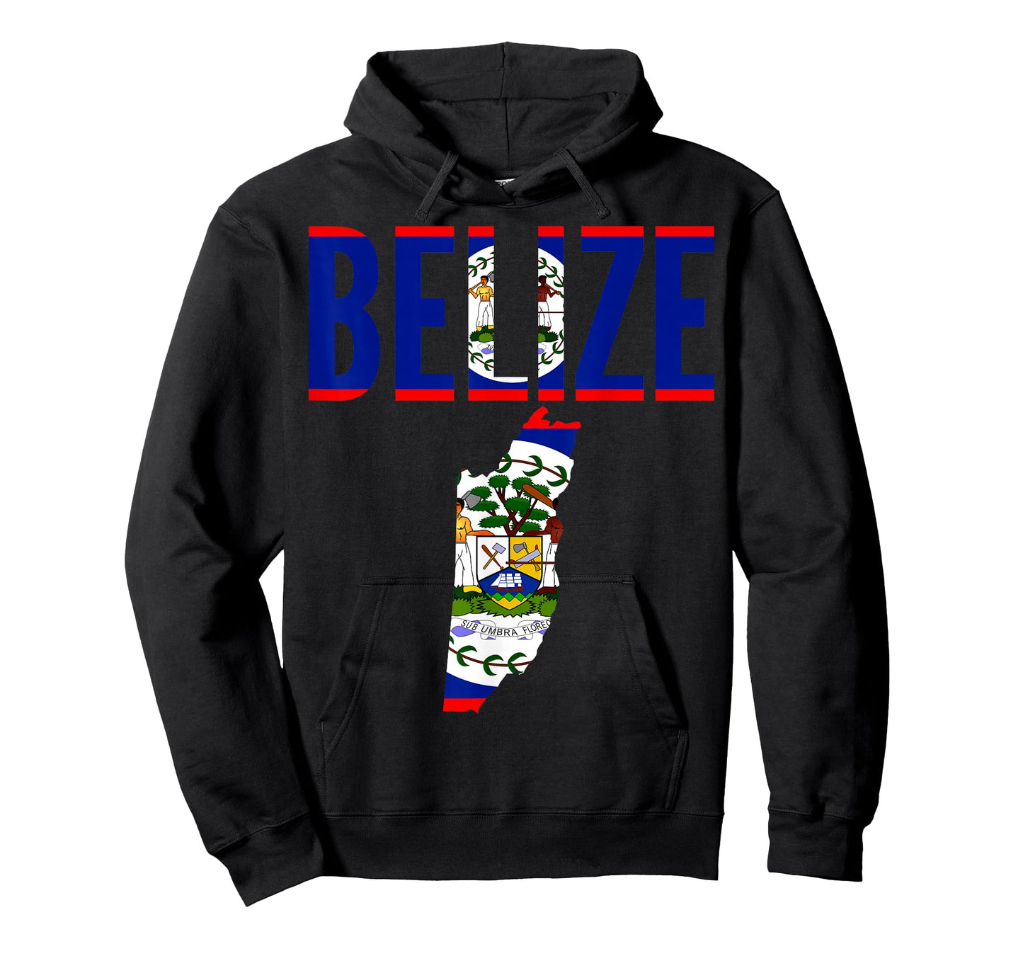 Belizean - Belize Country Map Flag T-Shirt