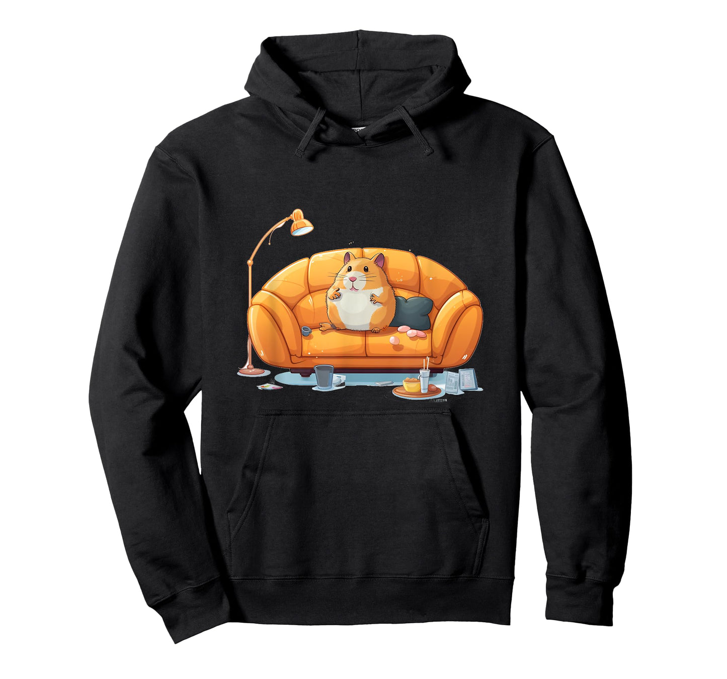 Funny couch hamster costume for boys and girls T-Shirt