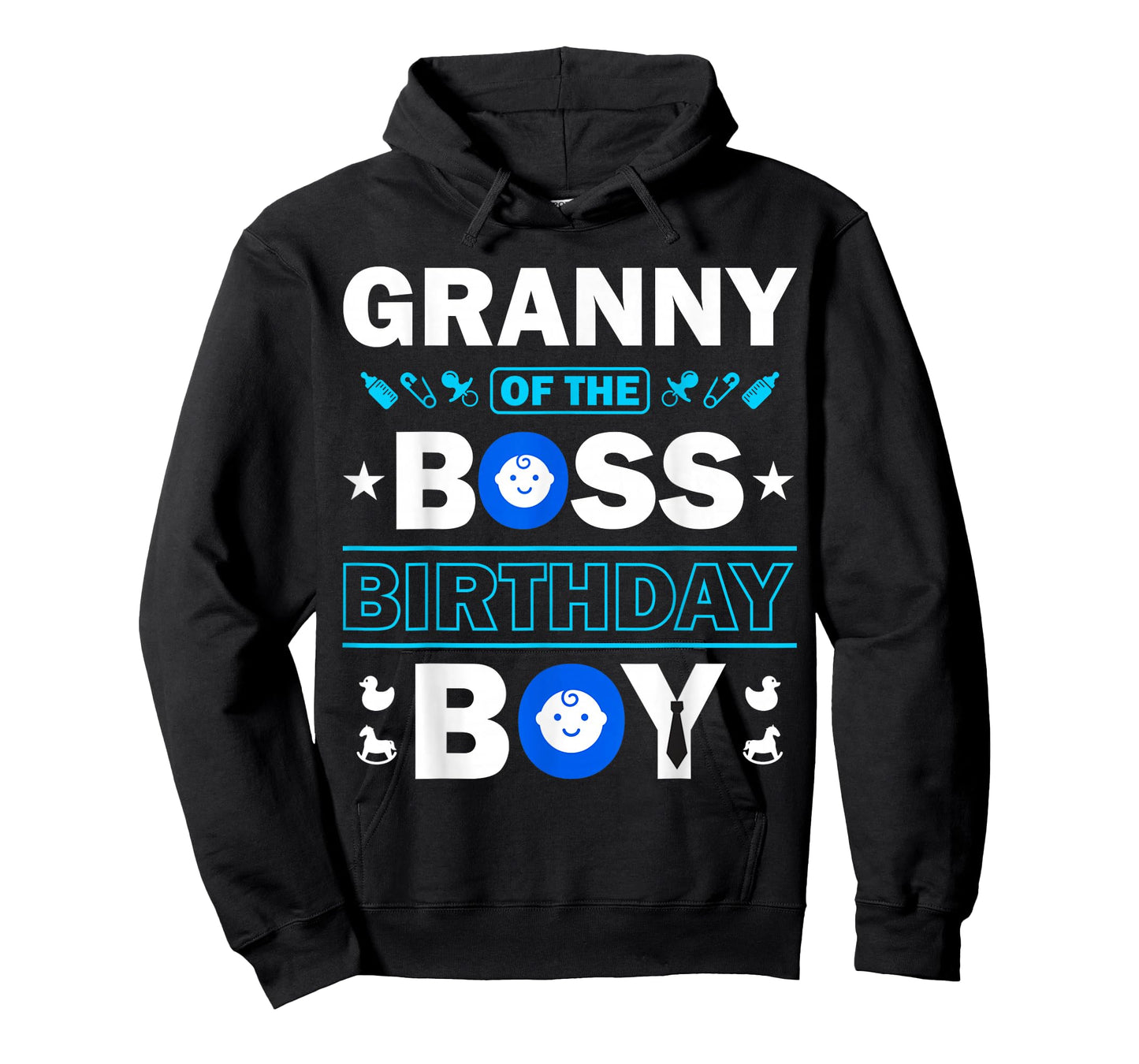 Granny of The Birthday Boy Baby Boss Family Love T-Shirt