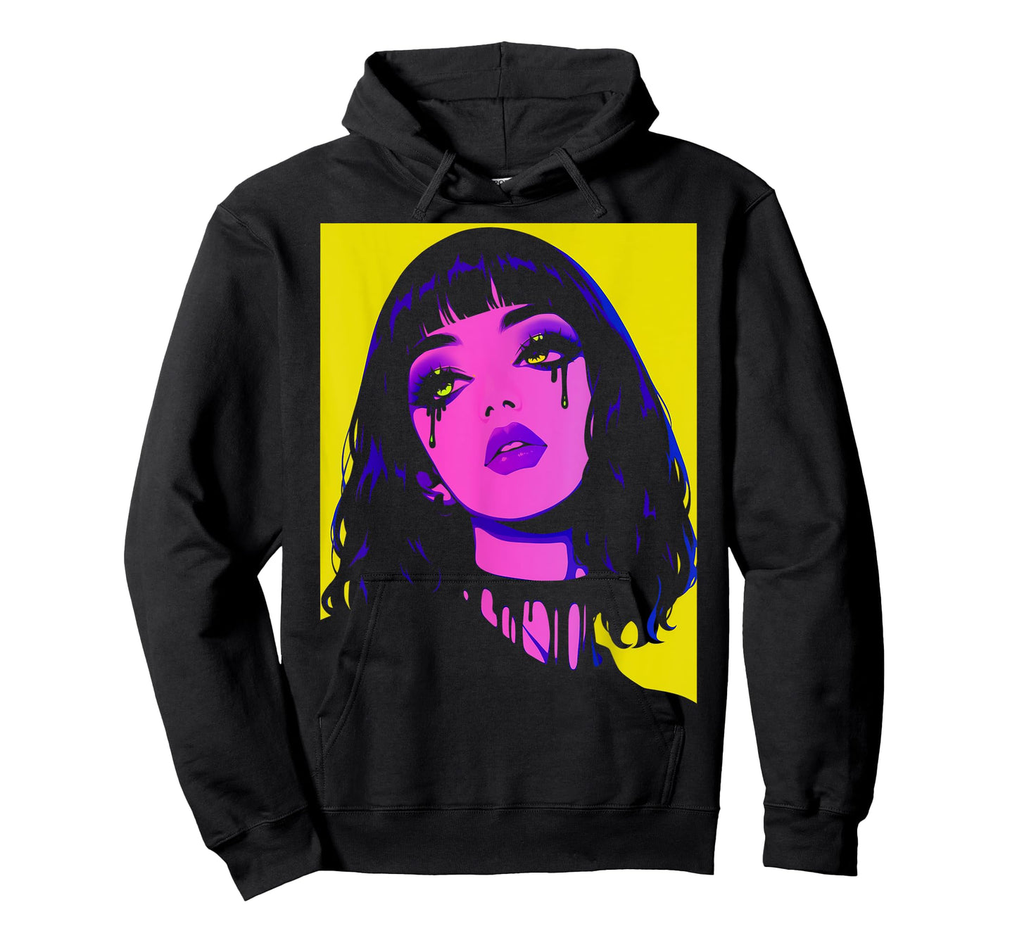 Cybergoth Cybercore Grunge Punk Goth Girl Alt Anime Manga T-Shirt
