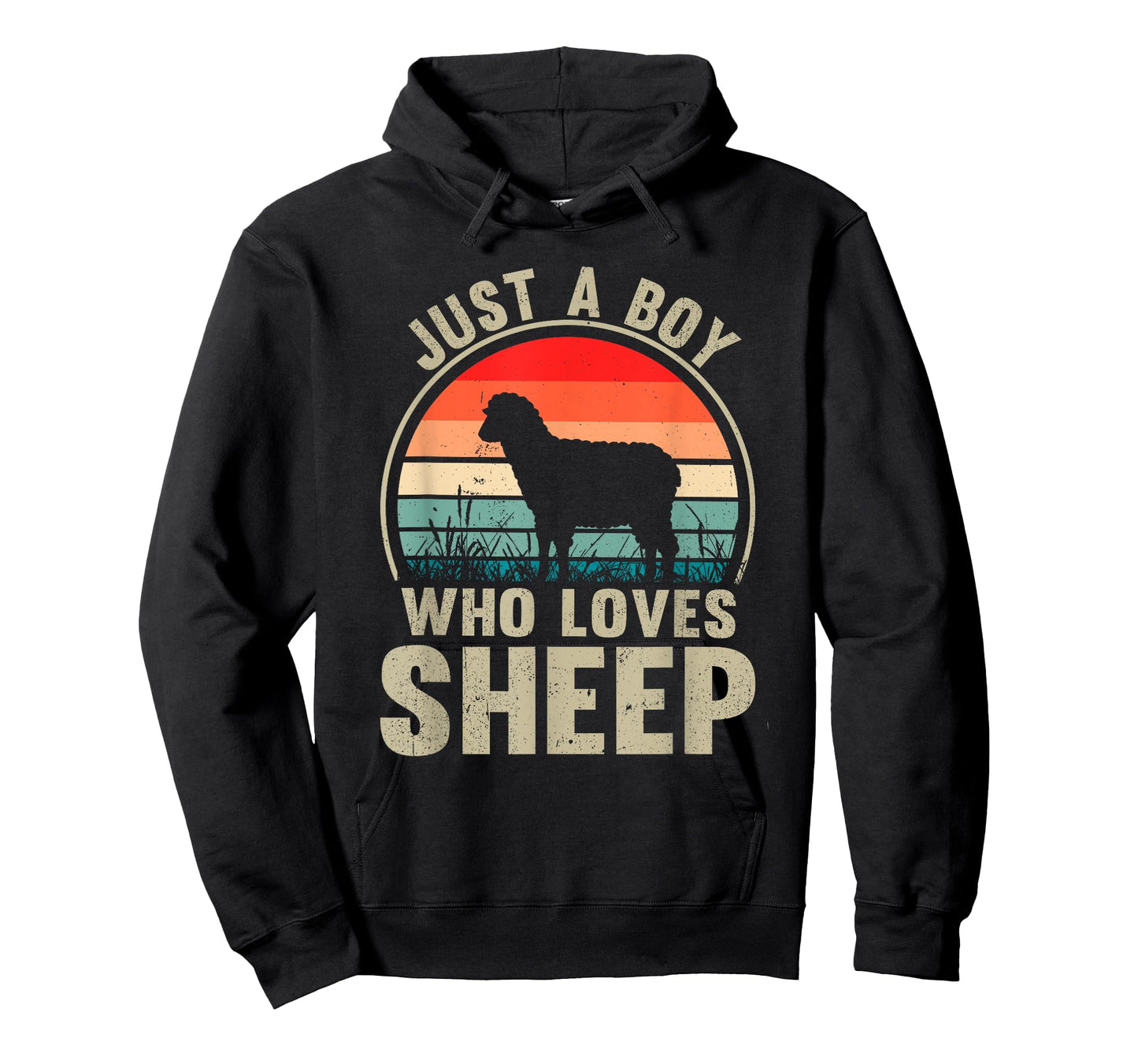 Just A Boy Who Loves Sheep Recto Farmer Sheep Lover T-Shirt
