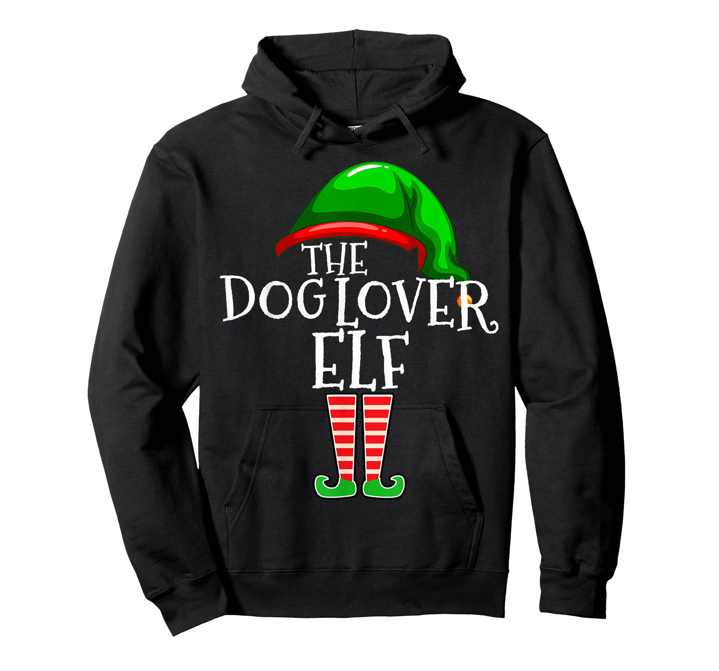 Dog Lover Elf Group Matching Family Christmas Mom Dad T-Shirt