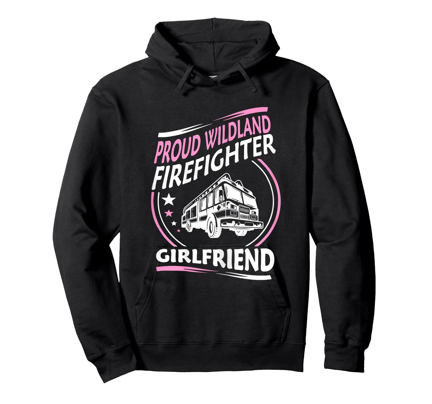Proud Wildland Firefighter Girlfriend Gift T-shirt