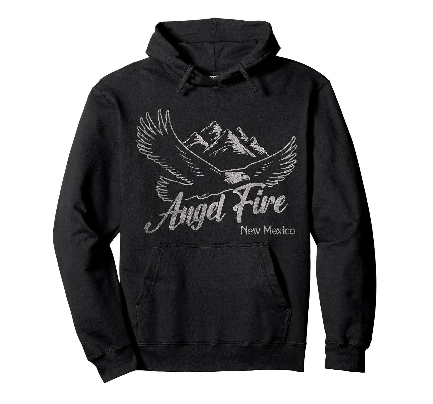 Vintage Angel Fire New Mexico Mountains Eagle T-Shirt