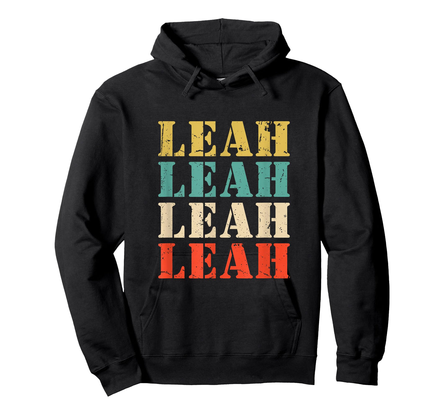 Leah Retro Names Vintage Style Personalized For Leah T-Shirt