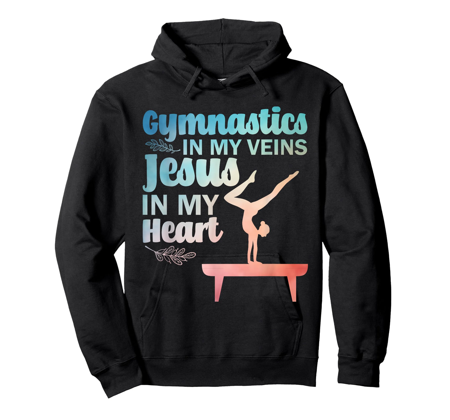 Funny Gymnastics Design For Men Women Gymnast Jesus Lovers T-Shirt