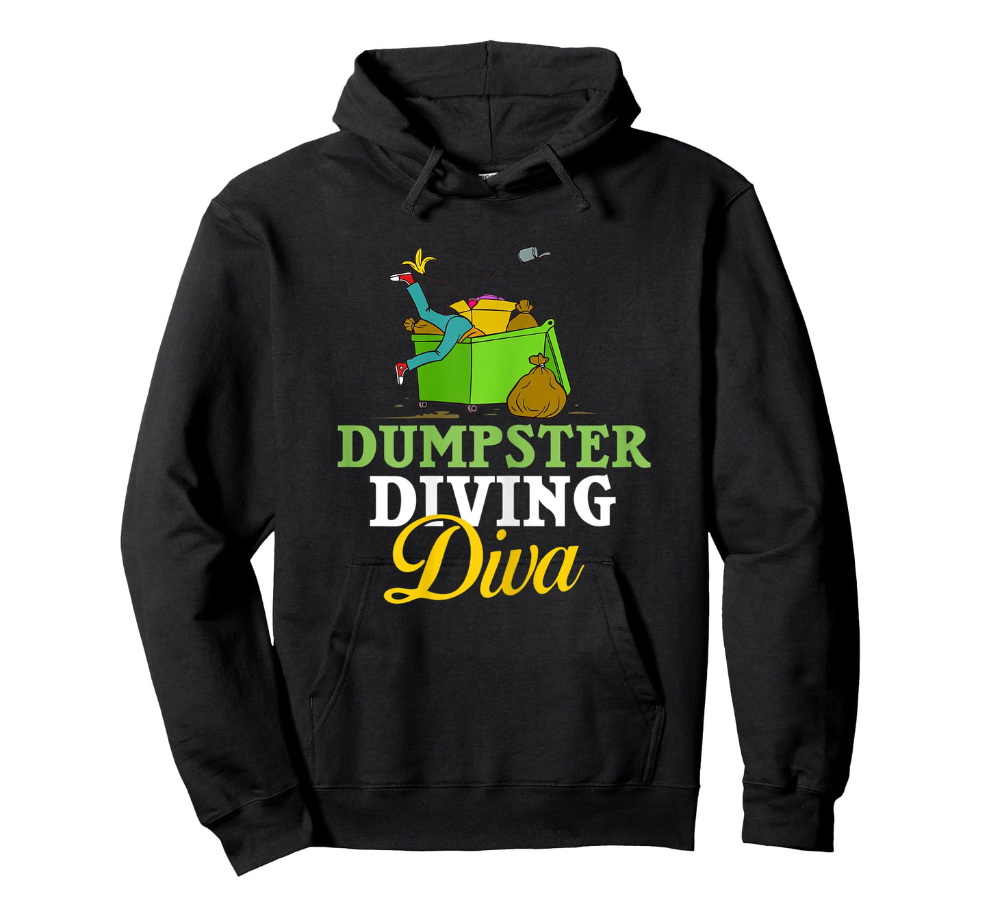 Womens Dumpster Diving Tools Garbage Picker Diver T-Shirt