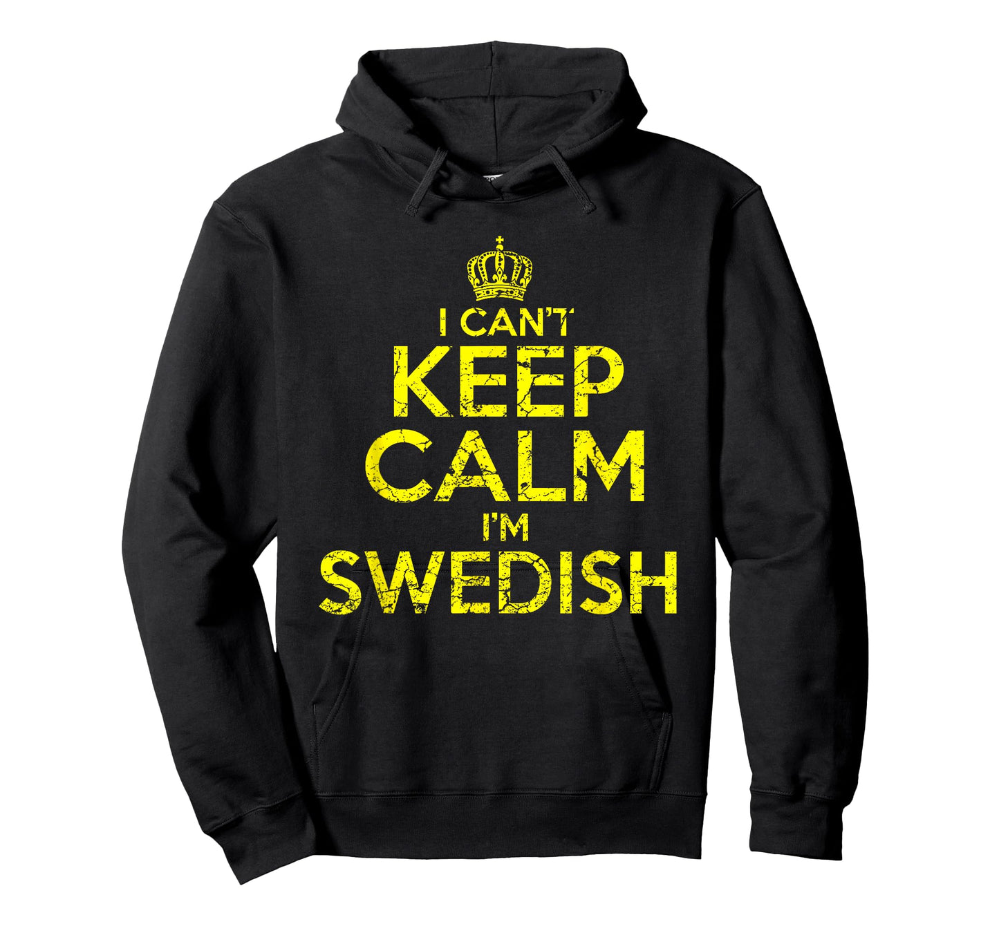 Swedish Sweden Can't Keep Calm Funny Gift T-Shirt