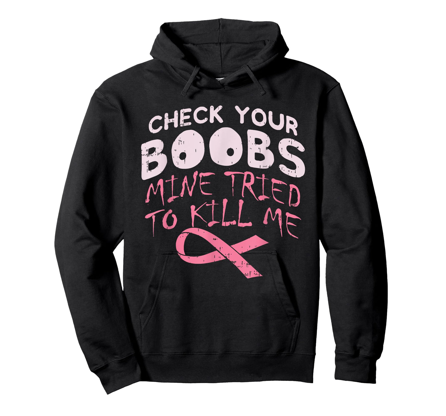 Check Your Boobs Mine Tried To K!ll Me Apparel T-Shirt